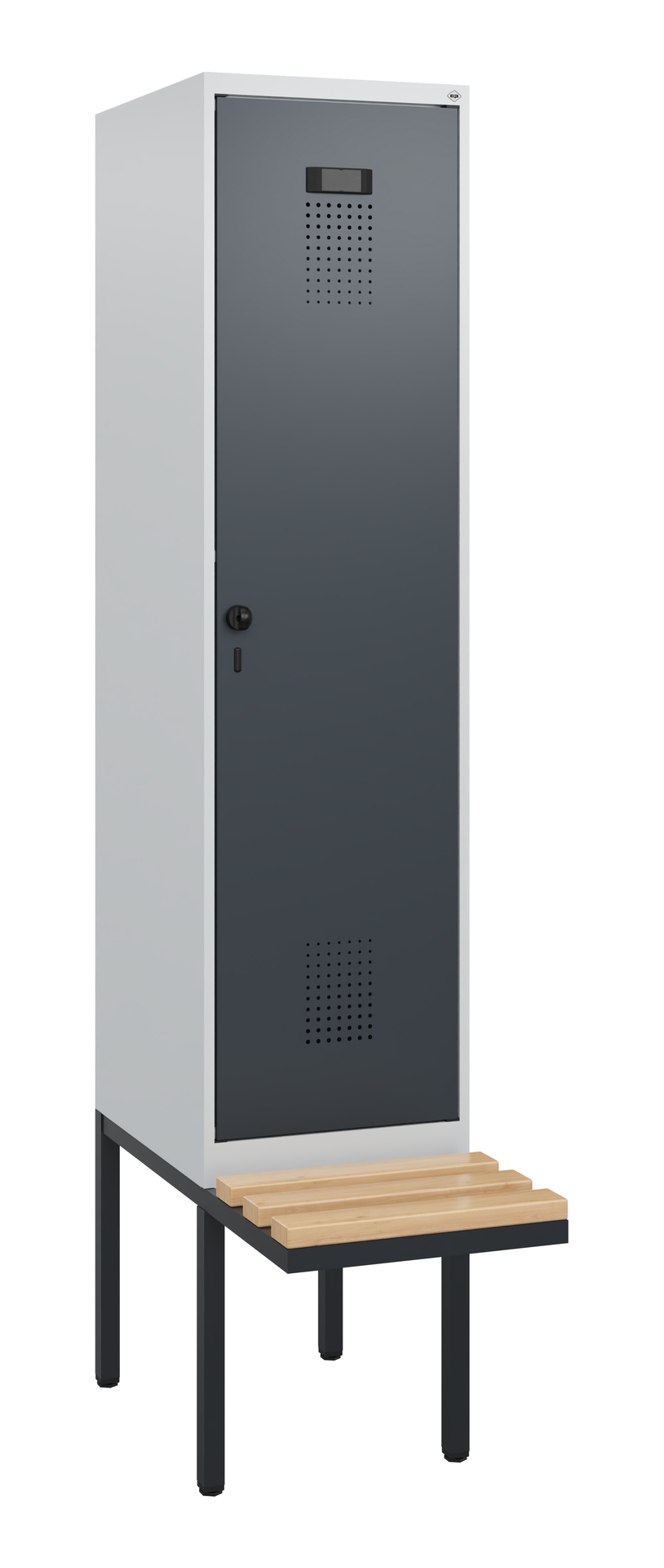 C+P Spind Evolo PLUS, Bank, 1 Abteil, 1950x400x815