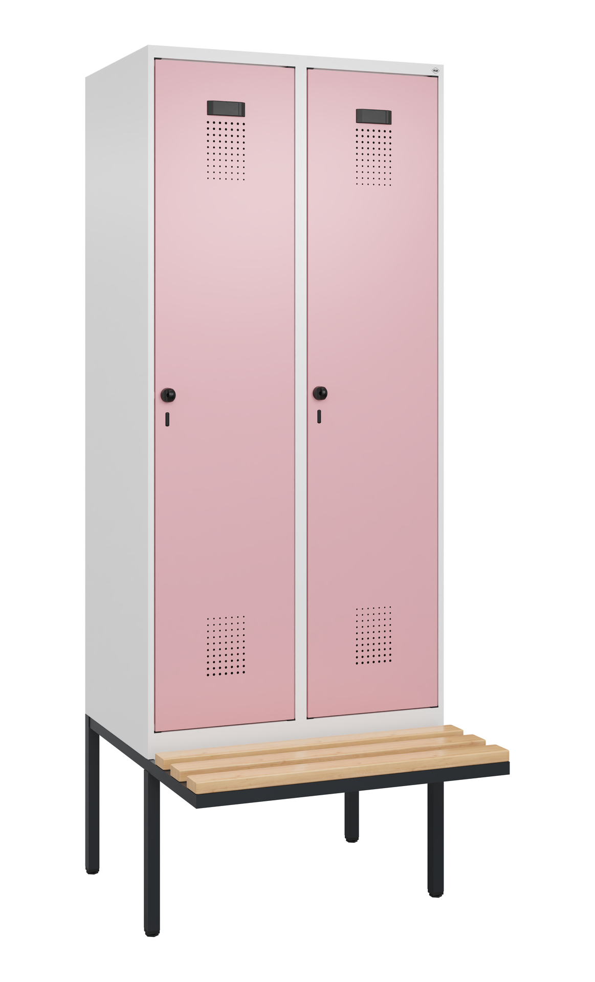 C+P Spind Evolo PLUS, Bank, 2 Abteile, 2120x800x81