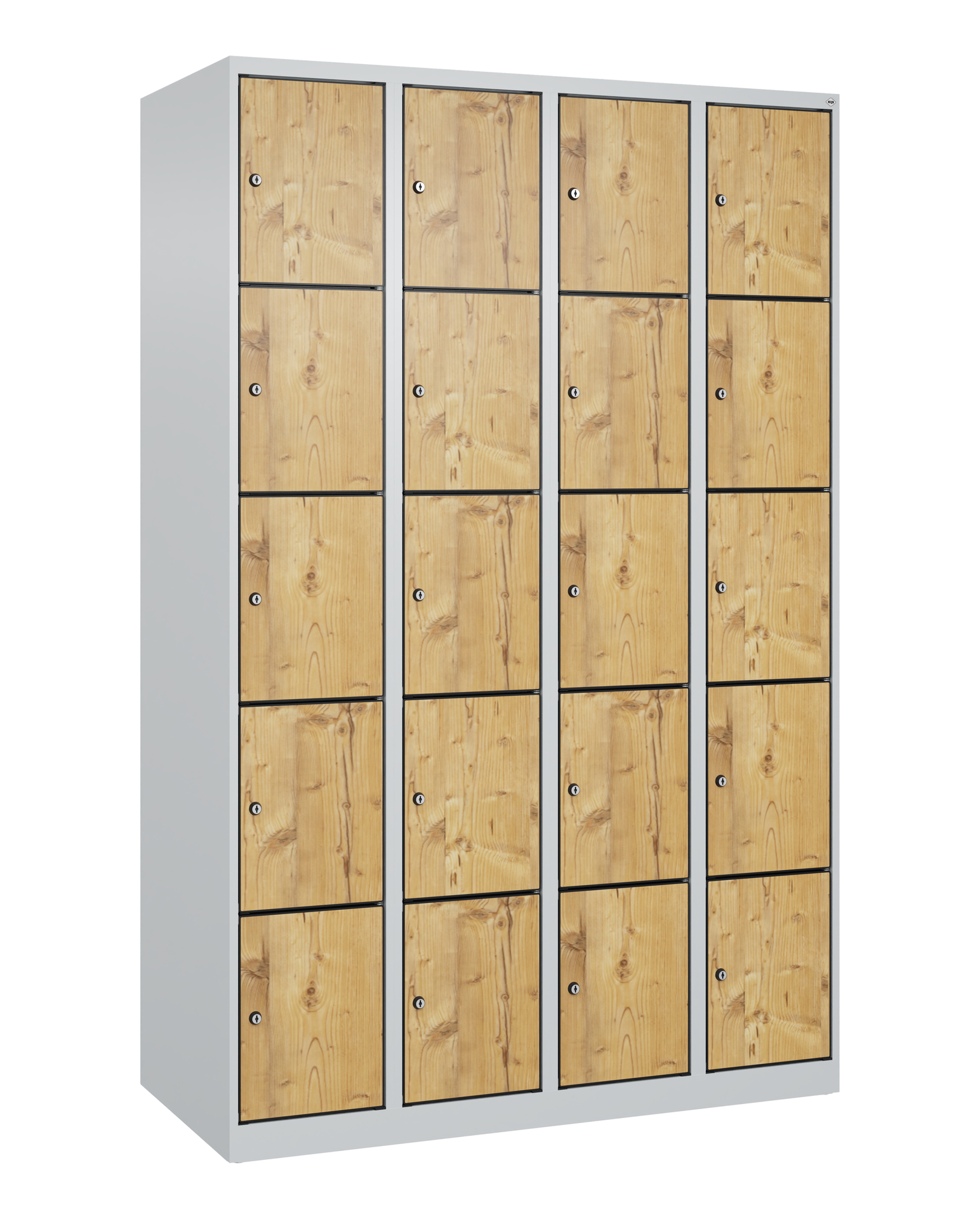 C+P Schlie�fachschrank Evolo PLUS, 20 F�cher, 1850x1200x500mm