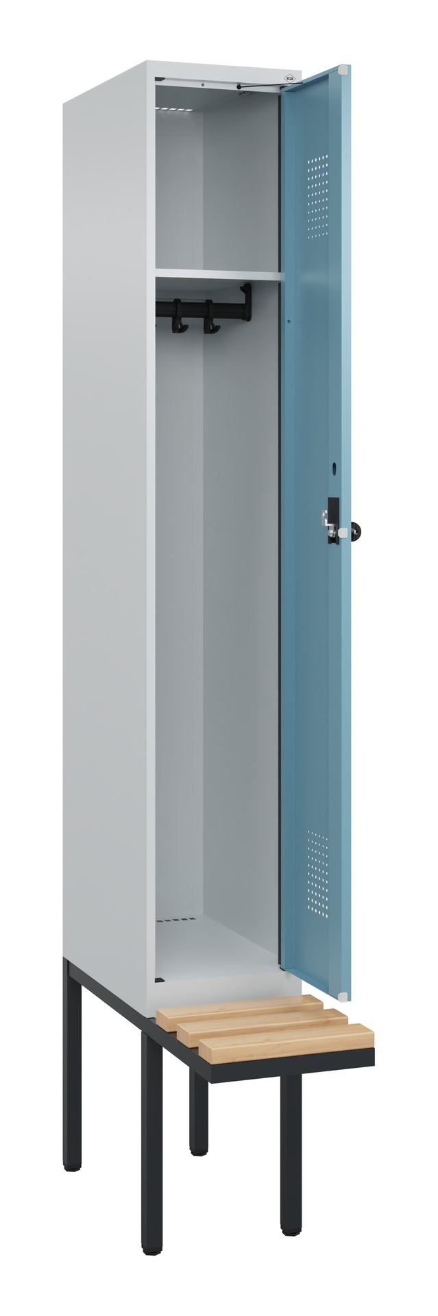 C+P Spind Evolo PLUS, Bank, 1 Abteile, 2120x300x81
