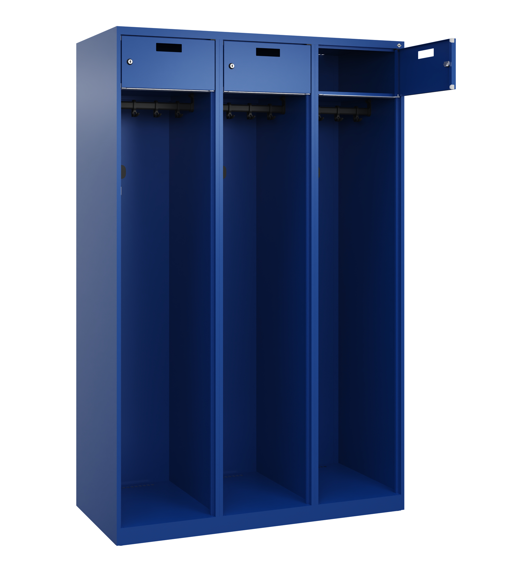 C+P Feuerwehrspind Praktus, 3 Abteile, 1850x1200x5