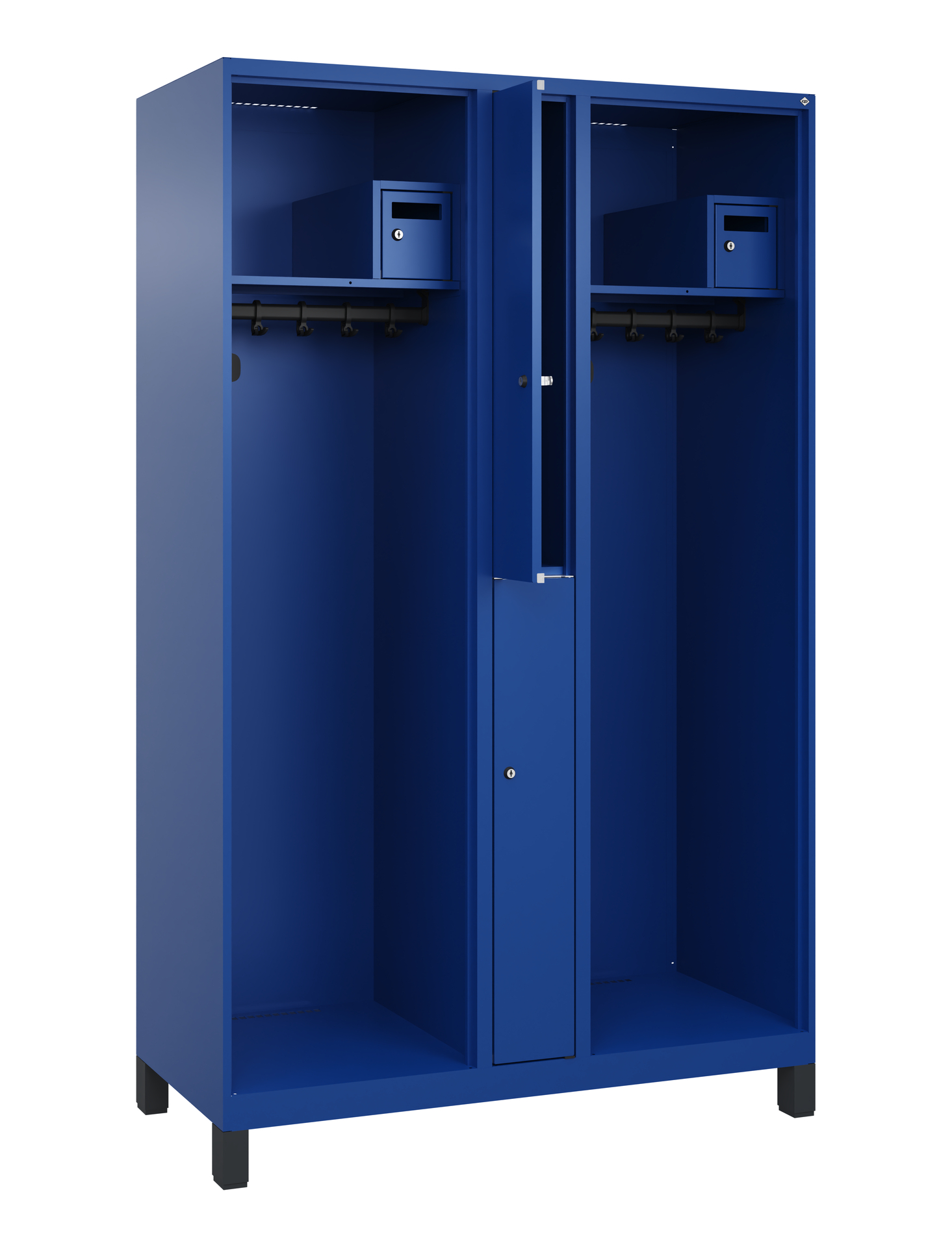 C+P Feuerwehrspind Maxi, 2 Fächer, 1850x1200x500mm