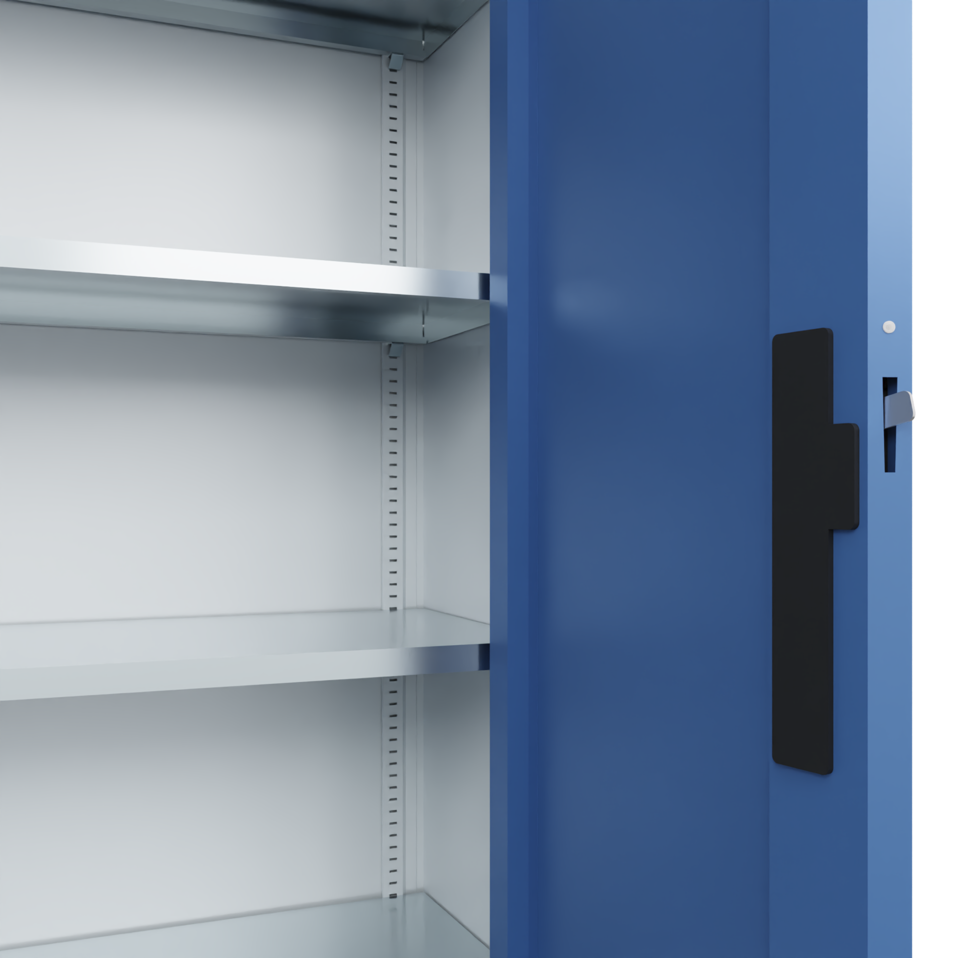 C+P Schwerlastschrank, Acurado, 1950x1500x400mm, 7035/5023