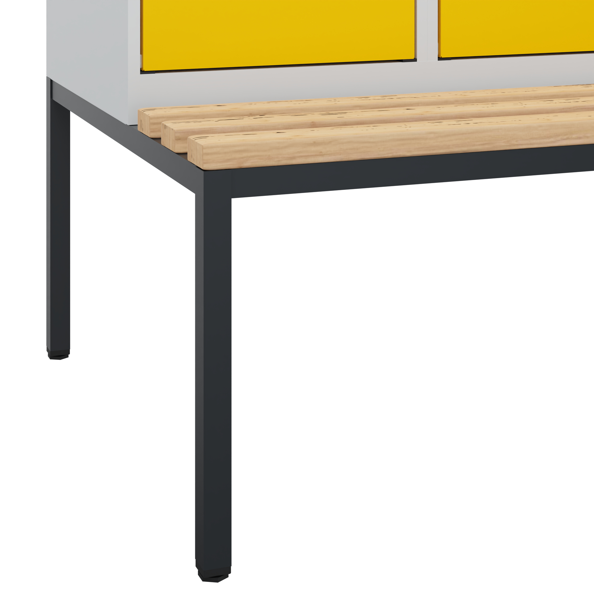 C+P Doppelstock-Spind Evolo PLUS, Bank, 6 Fächer, 