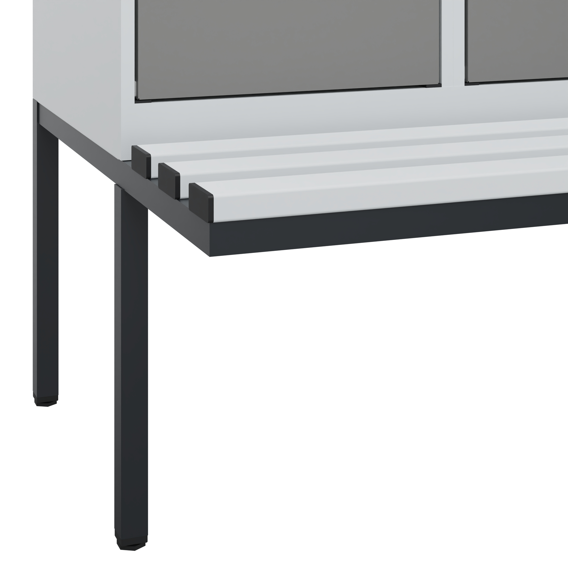 C+P Spind Evolo PLUS, Bank, 1 Abteil, 1950x400x815