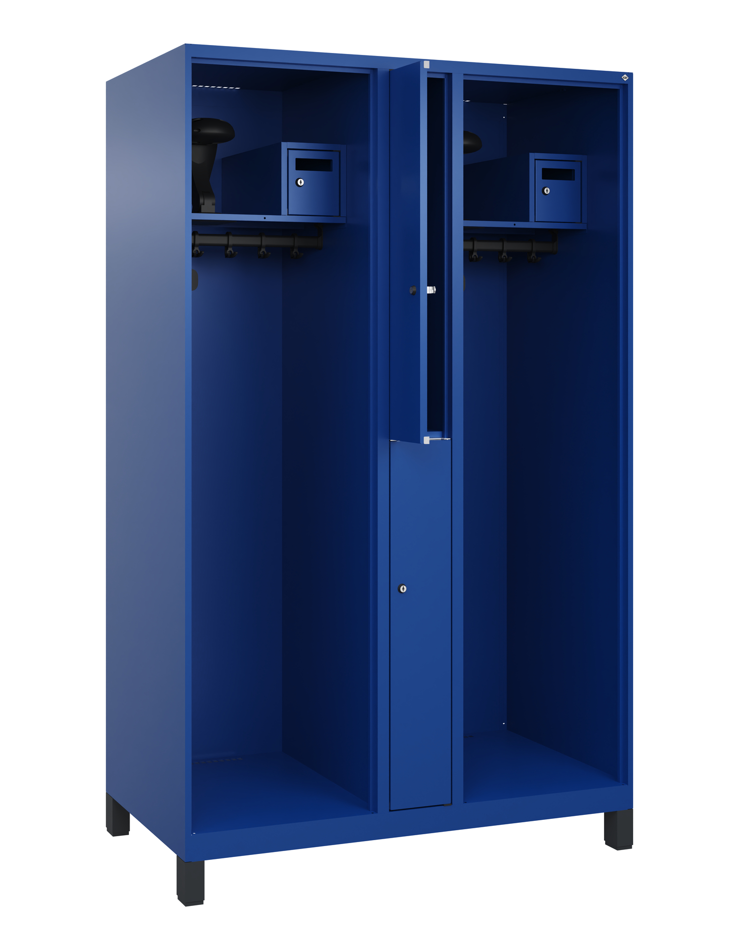 C+P Feuerwehrspind Maxi, 2 Fächer, 1850x1200x600mm