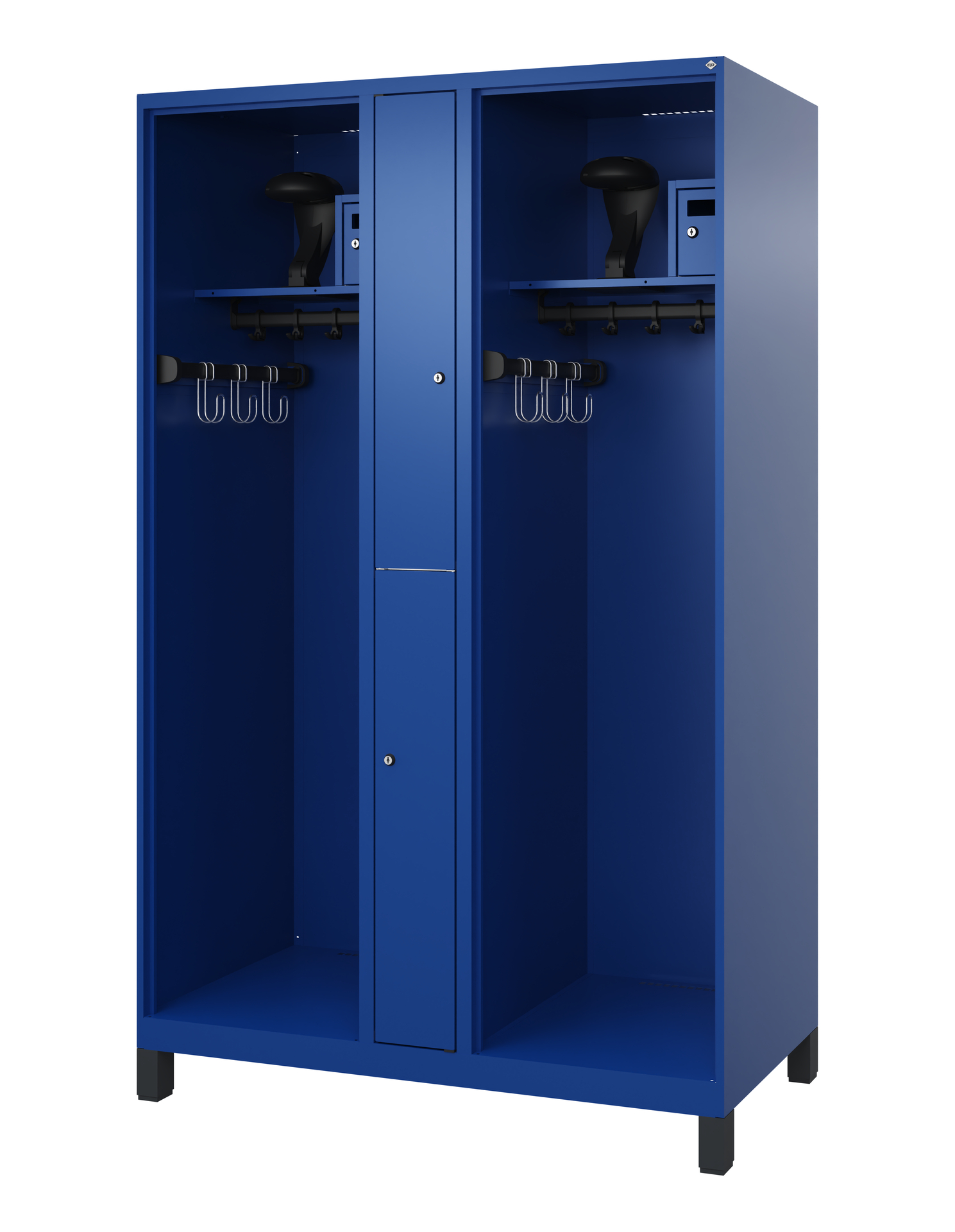 C+P Feuerwehrspind Maxi, 2 Fächer, 1850x1200x600mm