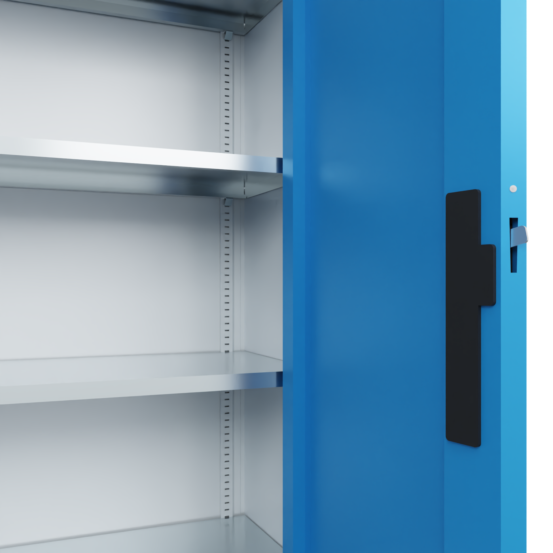 C+P Schwerlastschrank, Acurado, 1950x1500x400mm, 7035/5012