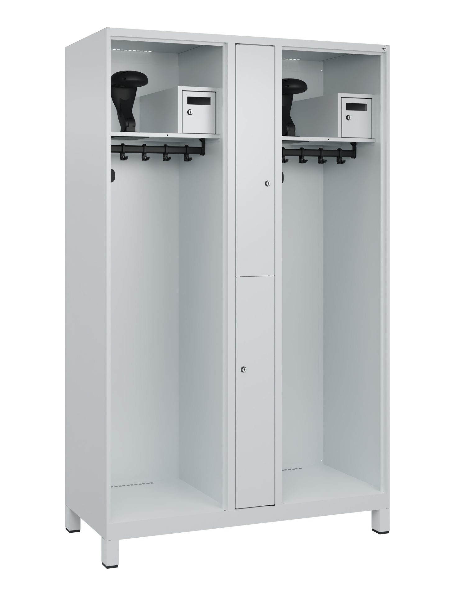 C+P Feuerwehrspind Maxi, 2 Fächer, 1850x1200x500mm