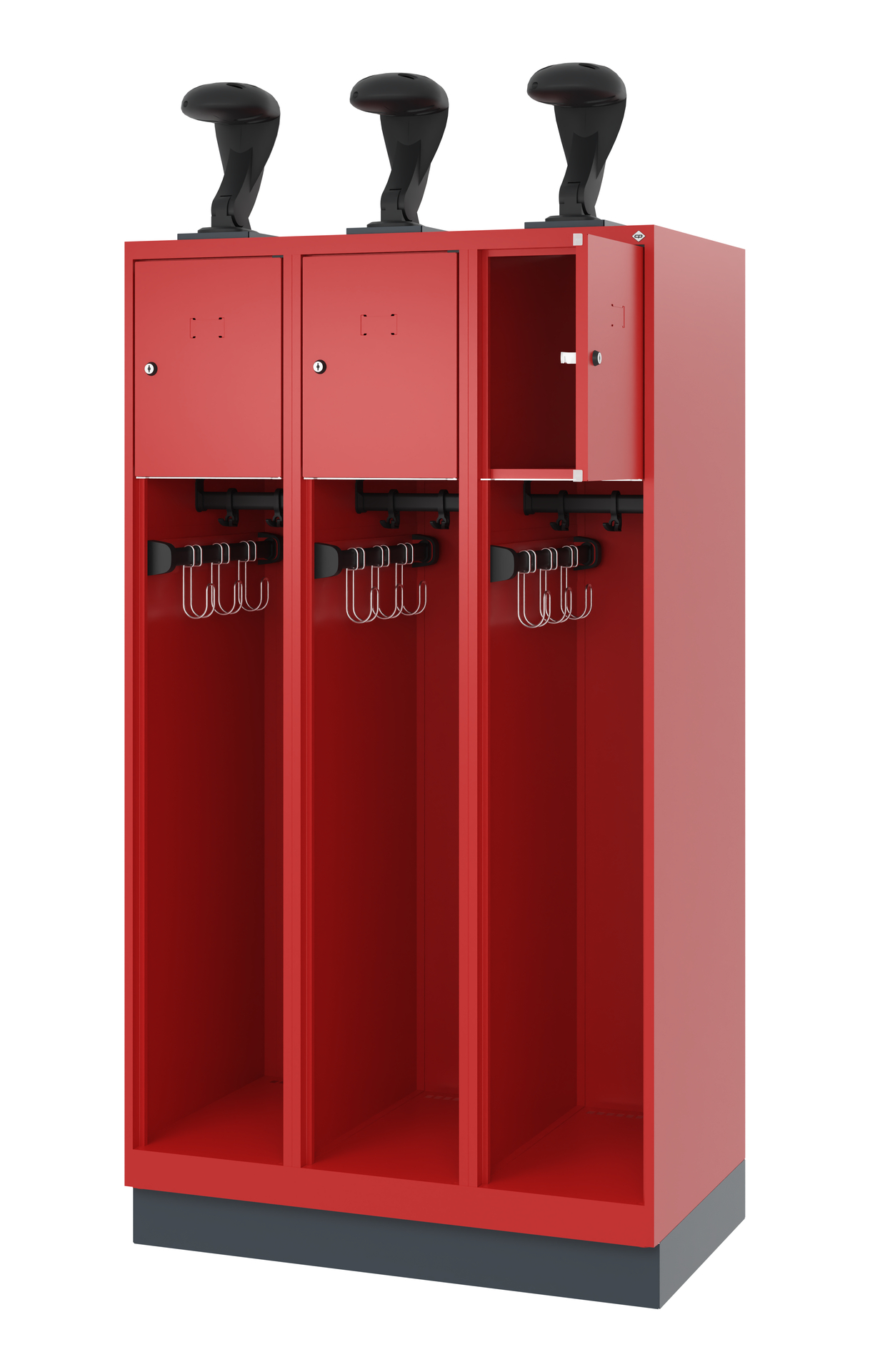 C+P Feuerwehrspind YOUNGSTER, 3 Abteile, H1530B300