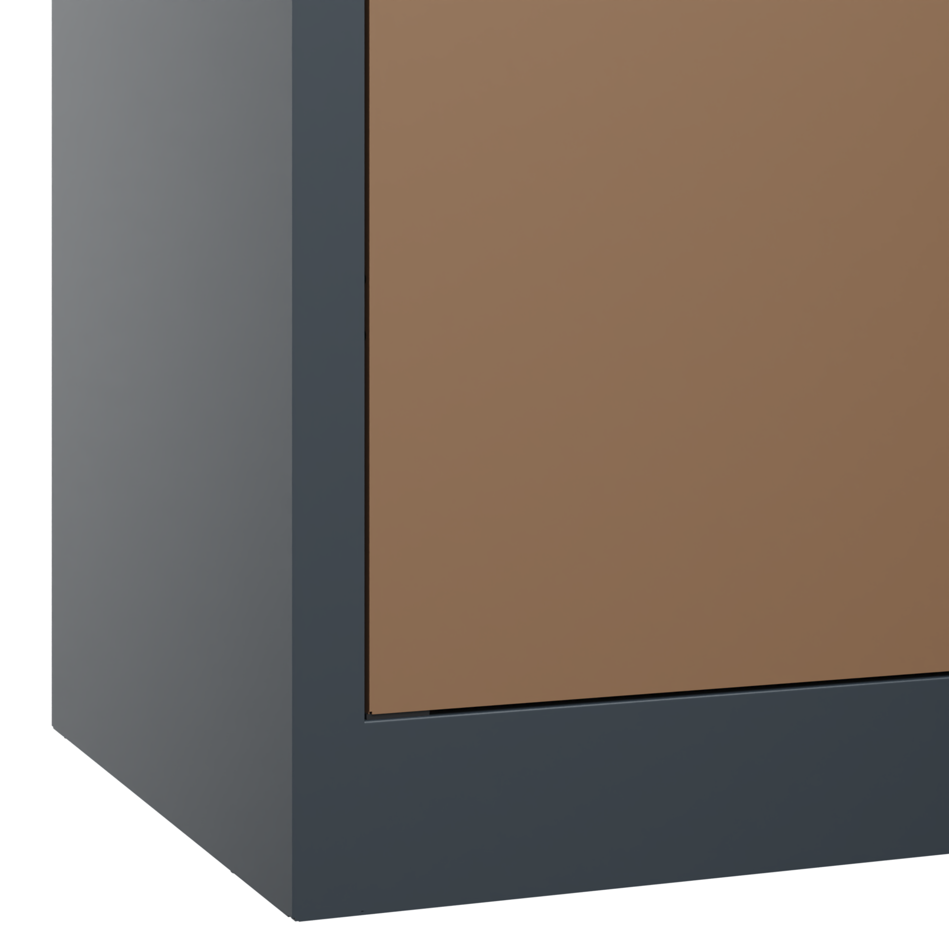 C+P Büroschrank, Acurado, 1950x1500x500mm, 7016/8025