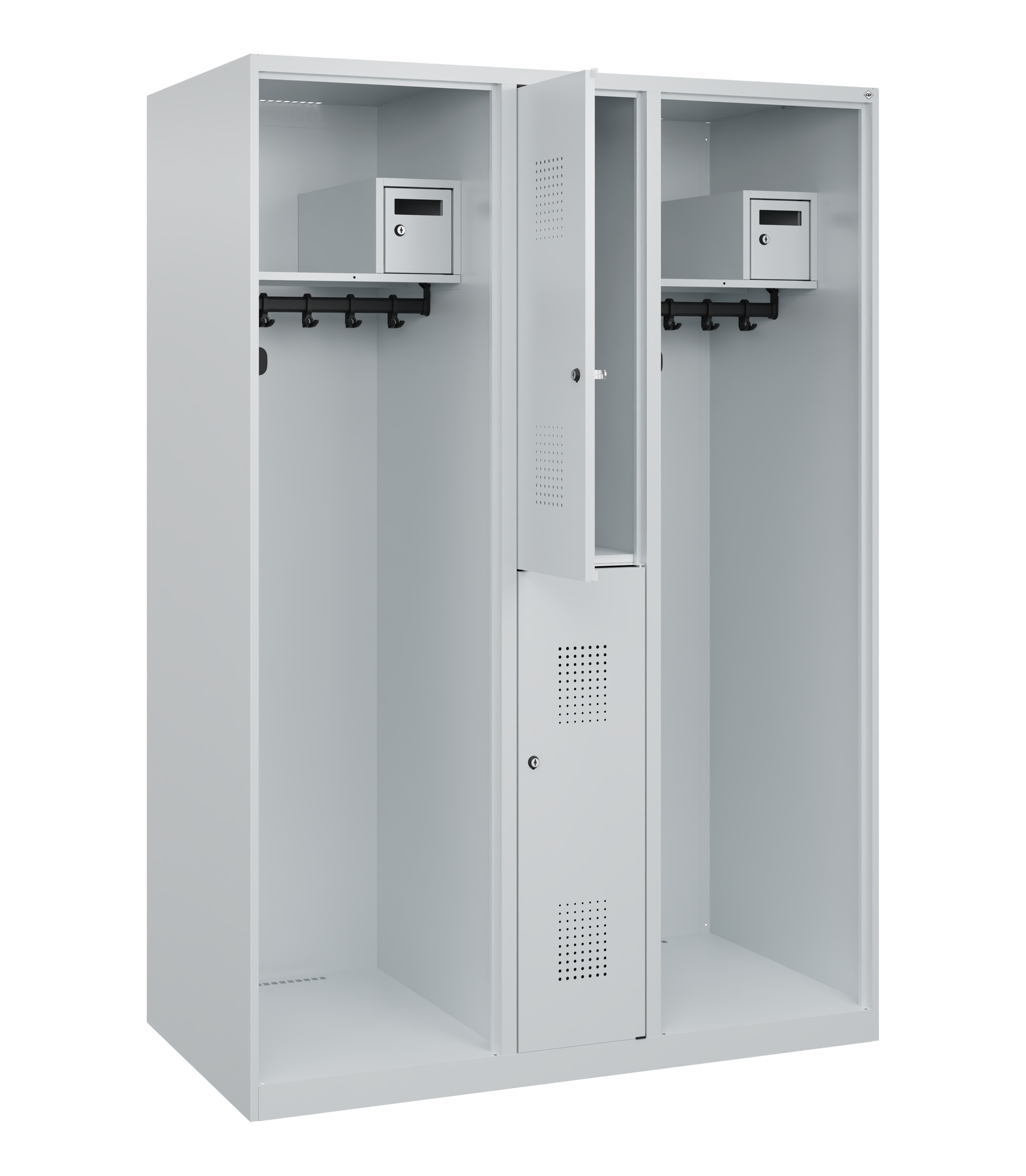 C+P Feuerwehrspind Maxi, 2 Fächer, 1850x1300x600mm