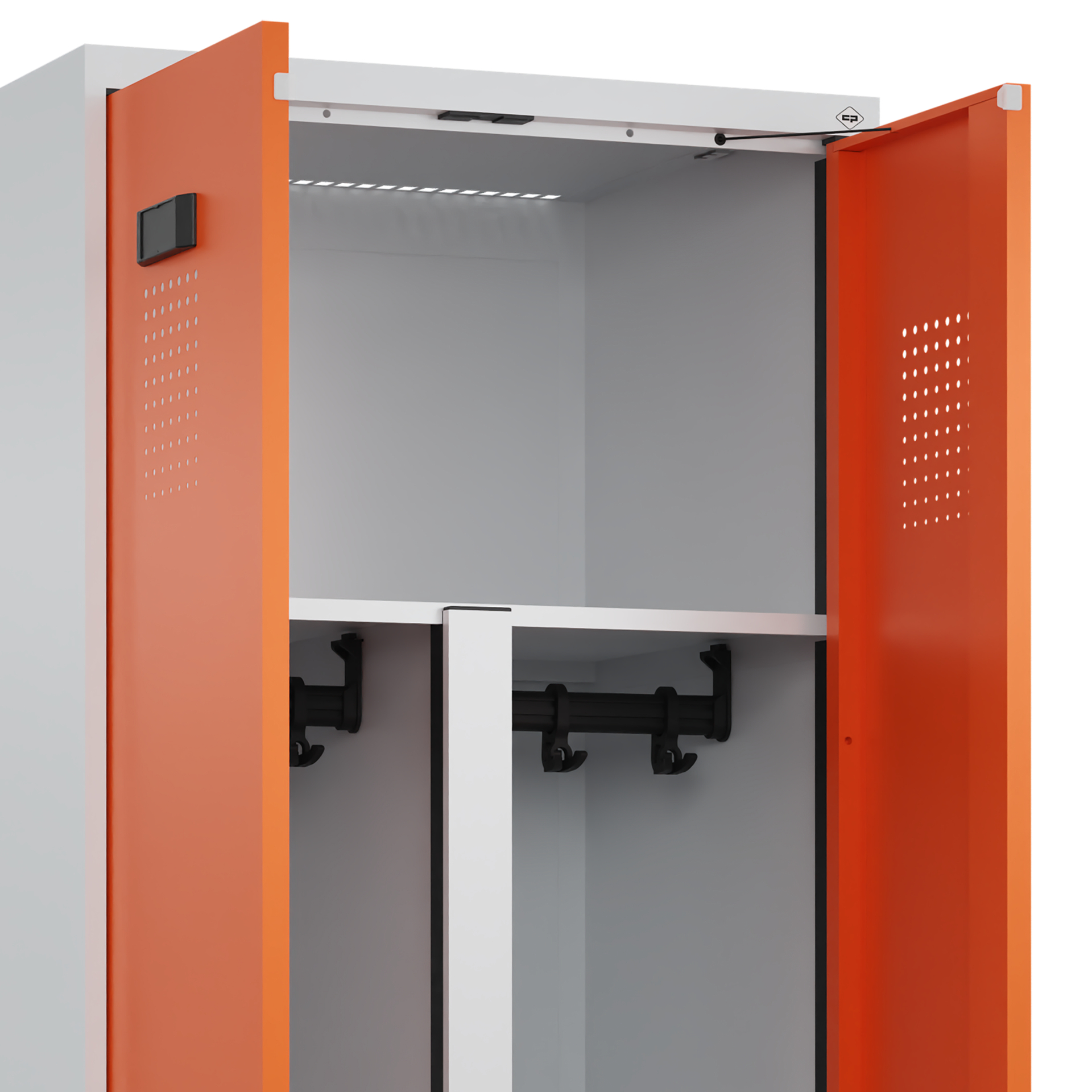 C+P PSA Doppel-Spind Evolo PLUS, Bank, 2 Abteile, 
