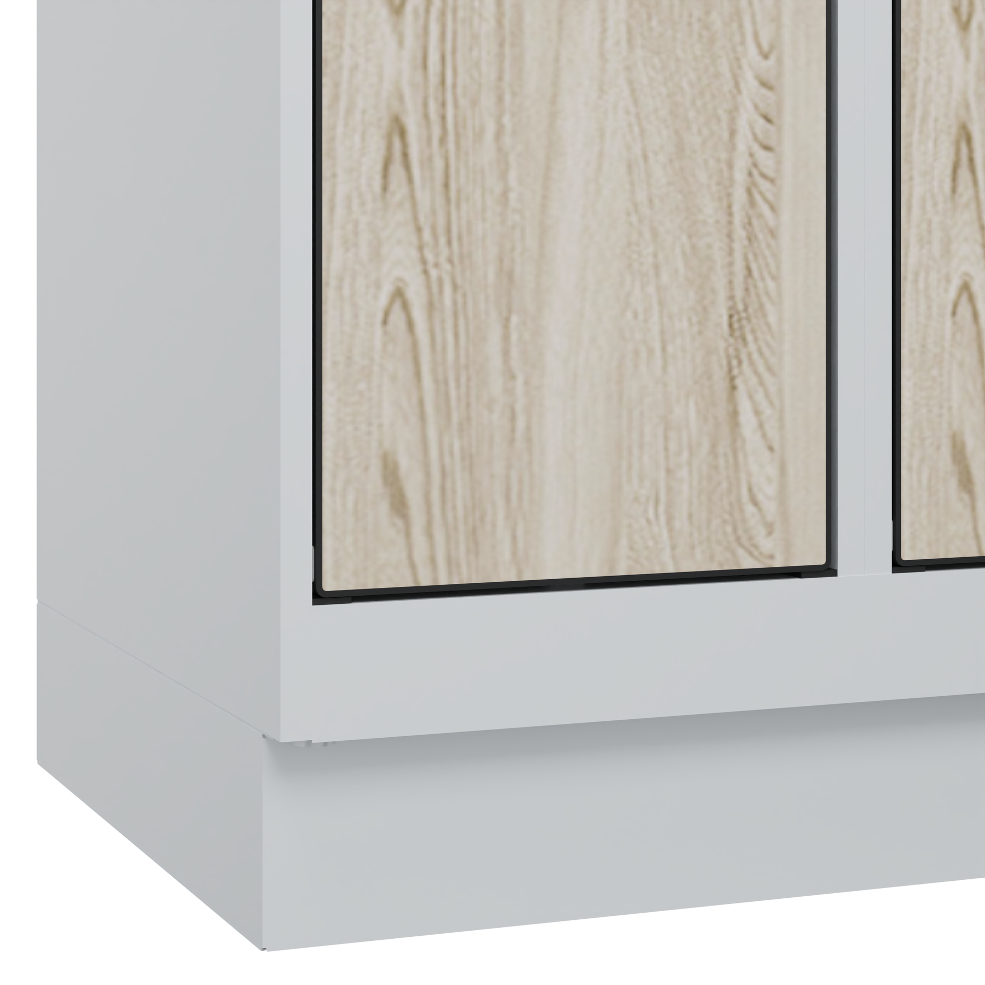 C+P Schlie�fachschrank Evolo PLUS, Sockel, 9 F�cher, 1950x900x500mm
