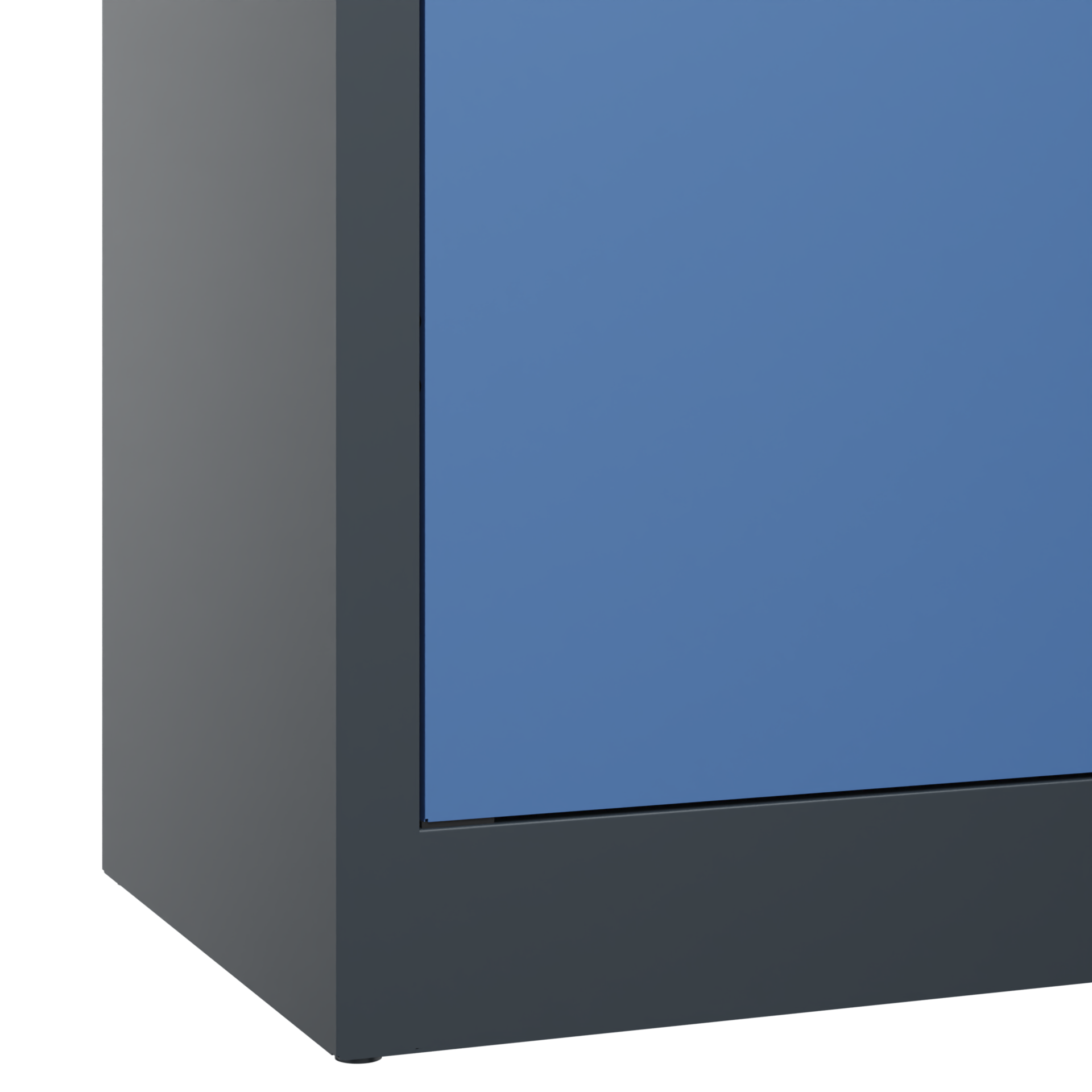 C+P Schwerlastschrank, Acurado, 1950x1500x400mm, 7016/5023