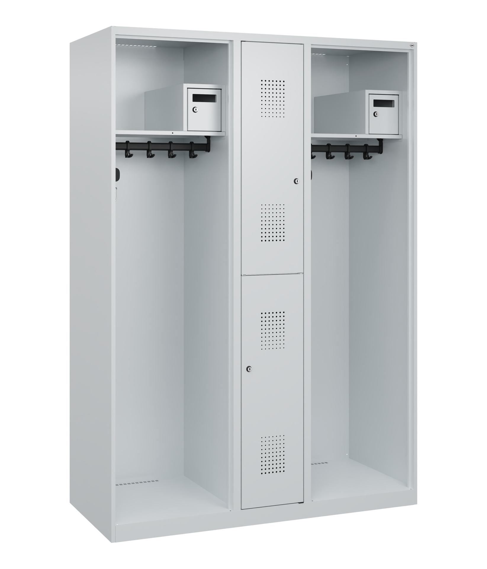C+P Feuerwehrspind Maxi, 2 Fächer, 1850x1300x500mm