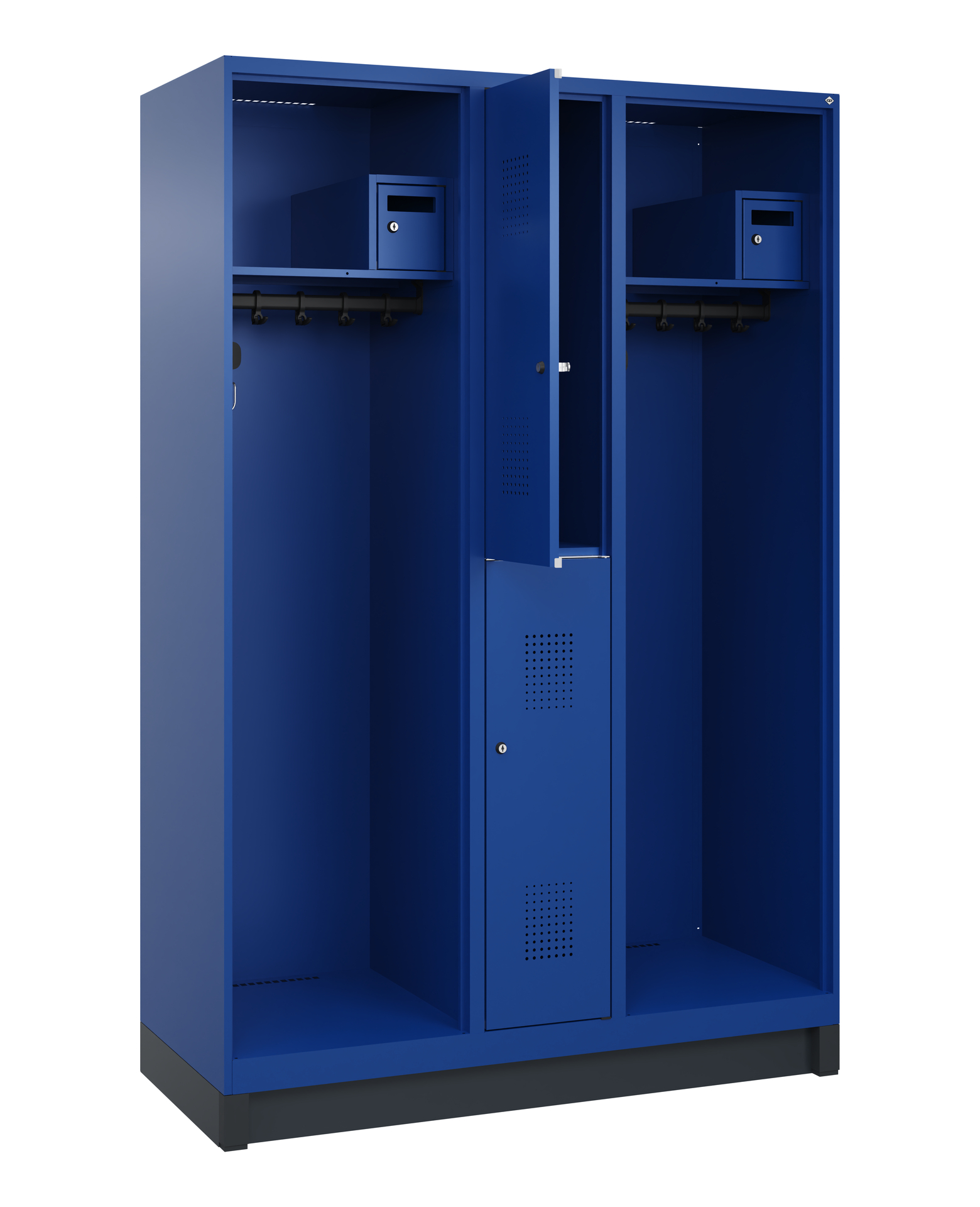 C+P Feuerwehrspind Maxi, 2 Fächer, 1850x1300x500mm