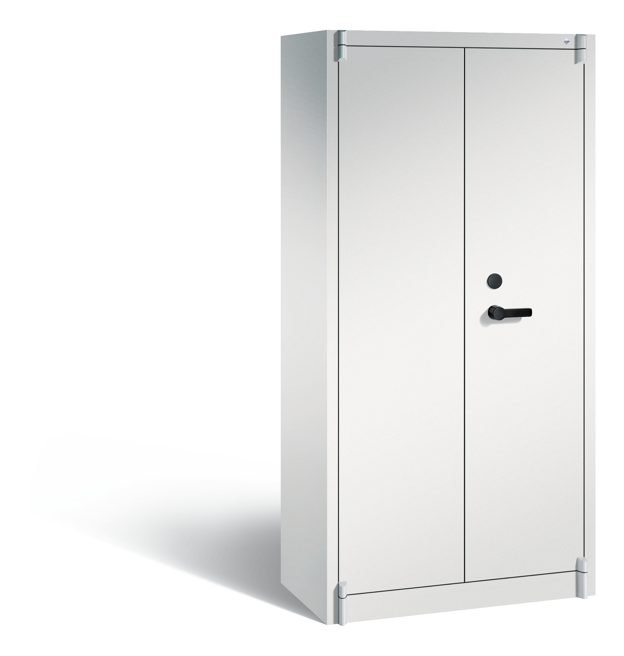 C+P Feuerschutzschrank Certos, 1950x930x500mm, 7035/7035