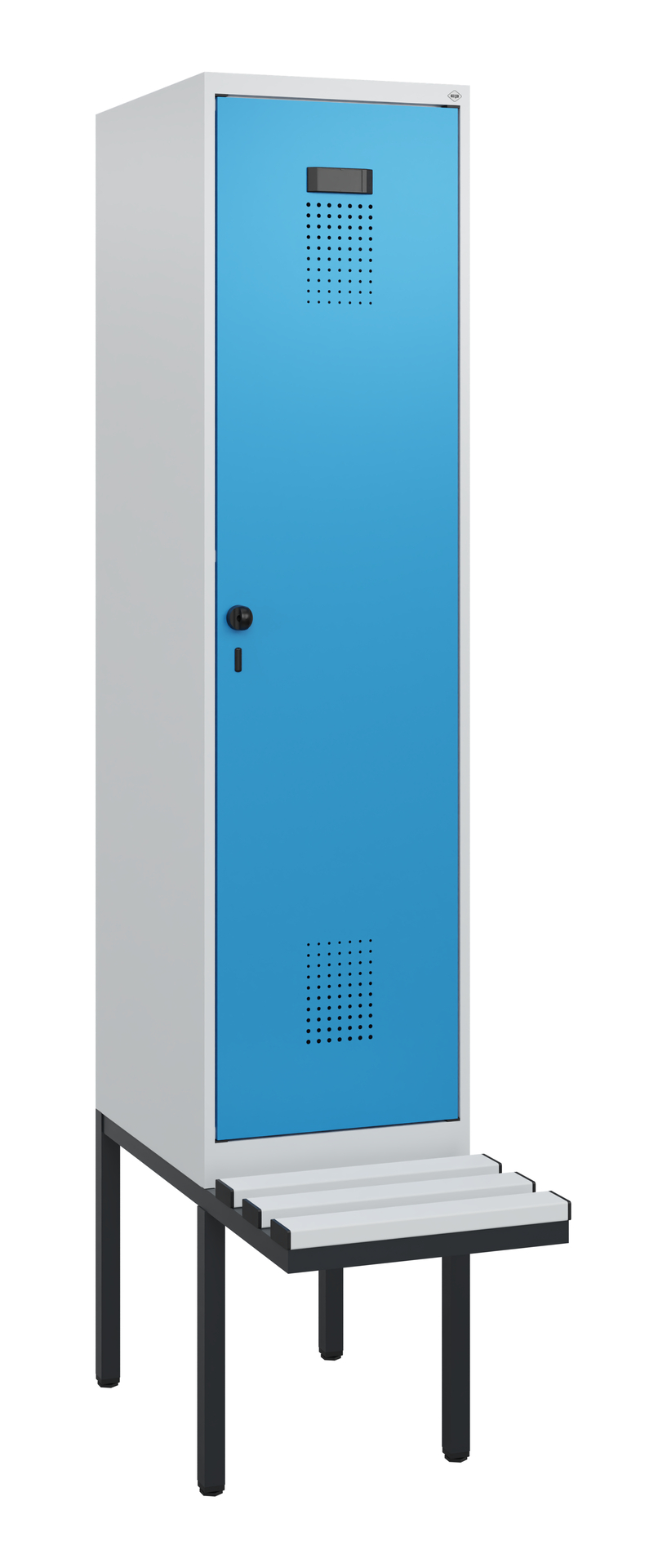 C+P Spind Evolo PLUS, Bank, 1 Abteil, 1950x400x815