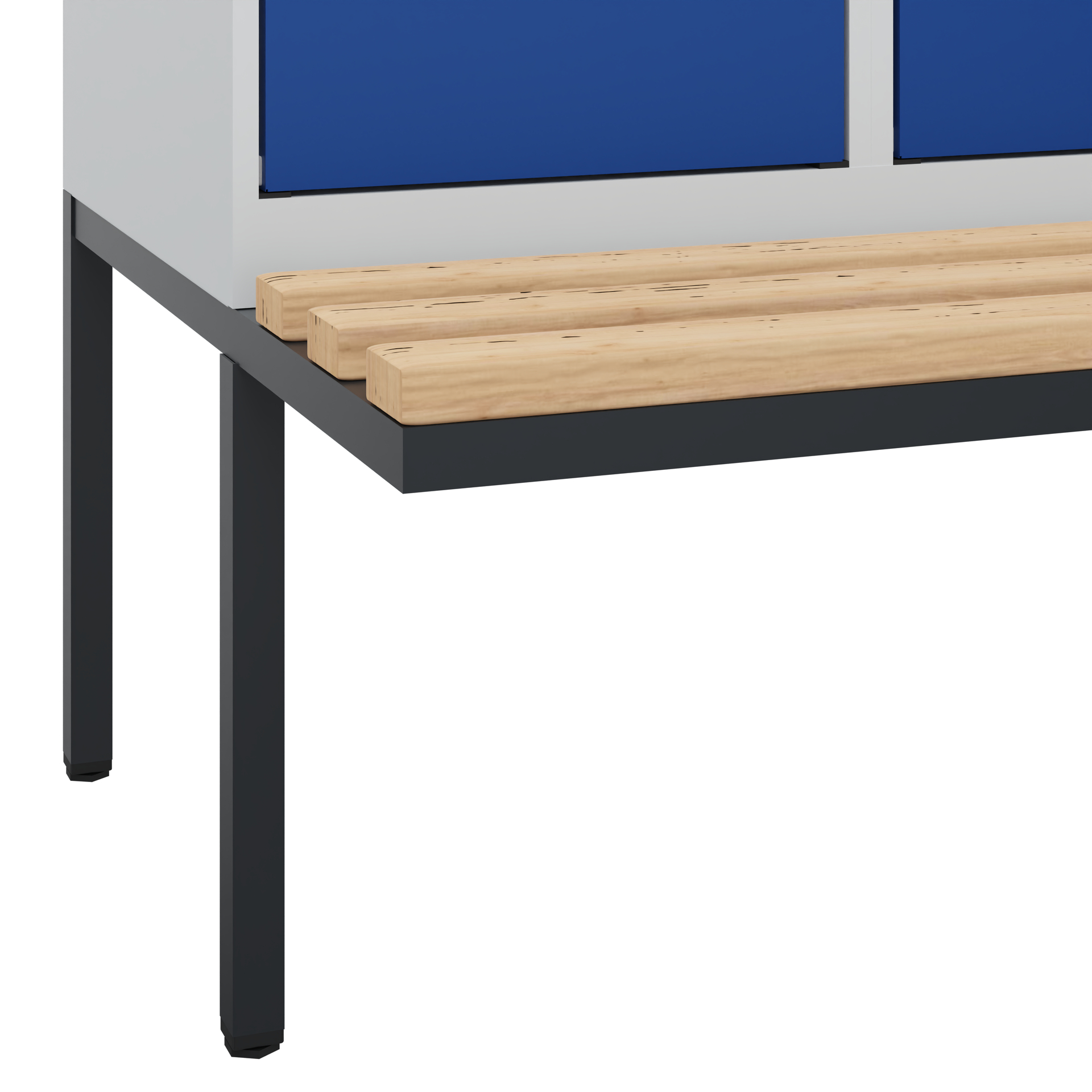 C+P Spind Evolo PLUS, Bank, 2 Abteile, 1950x800x81