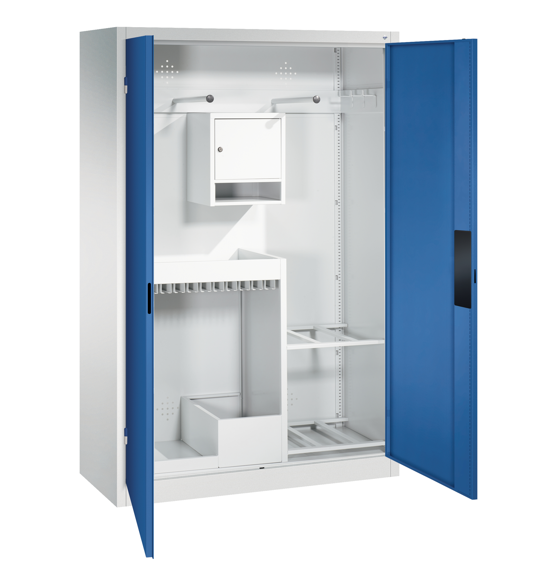 C+P Sports equipment cabinet, series Acurado, 1950x1200x500mm
