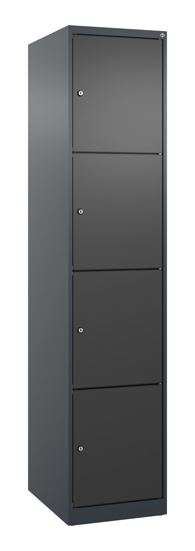 C+P Schlie�fachschrank Evolo PLUS, 4 F�cher, 1850x400x500mm