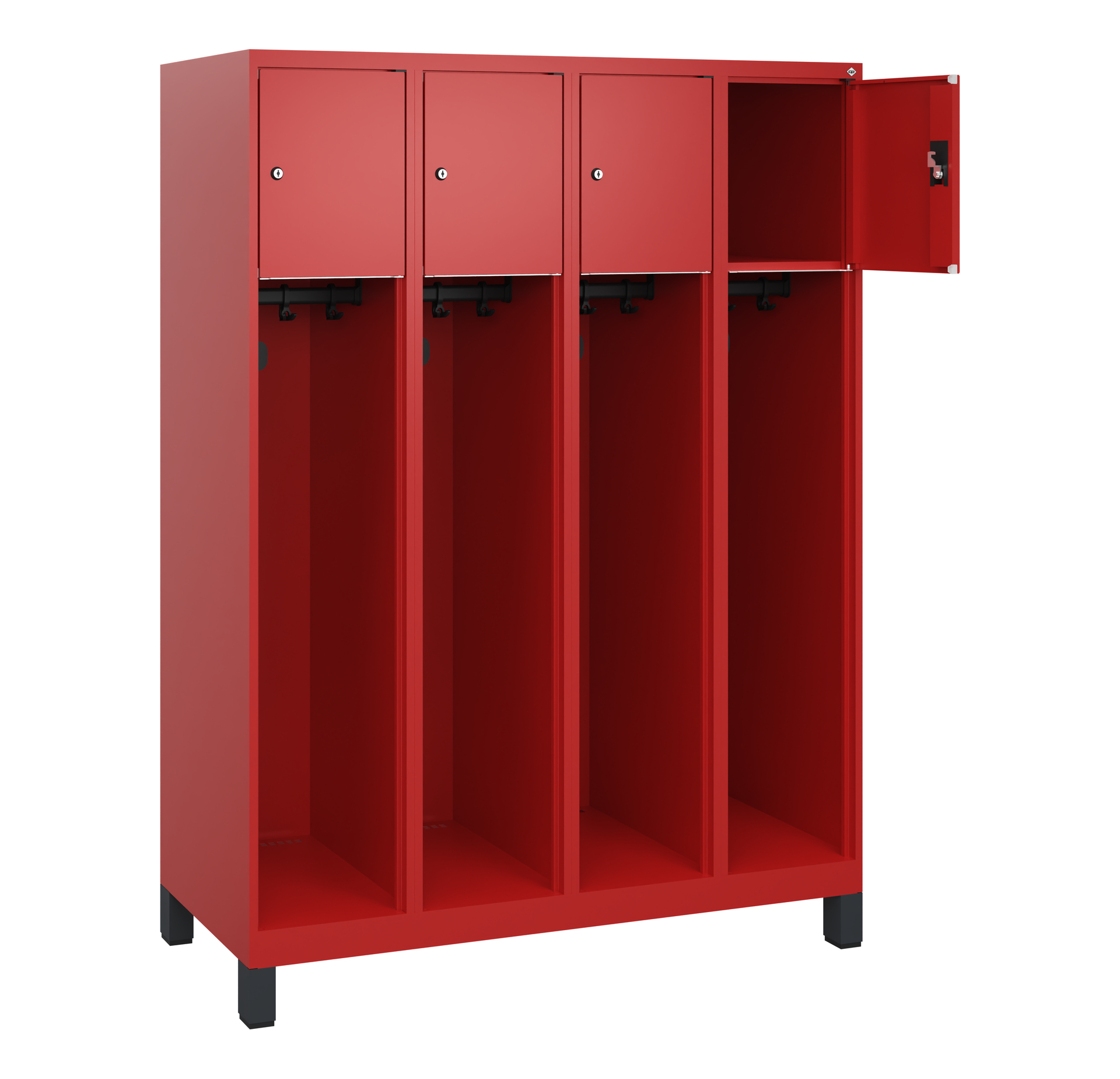 C+P Feuerwehrspind Youngster, 4 Abteile, 1530x1200