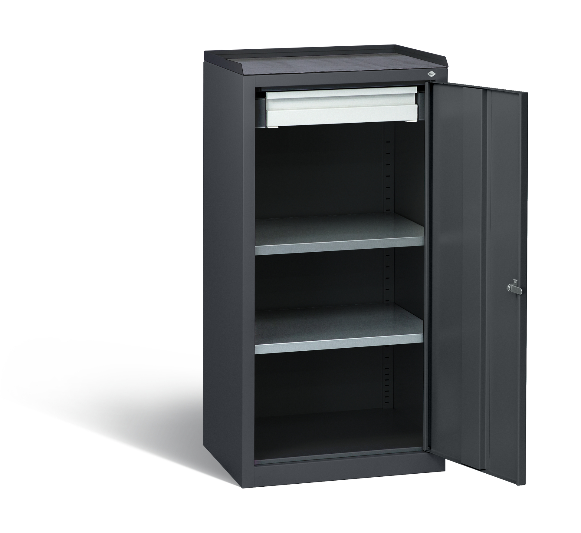 C+P Stahl-Flügeltürenschrank Serie 89, H1000xB100x