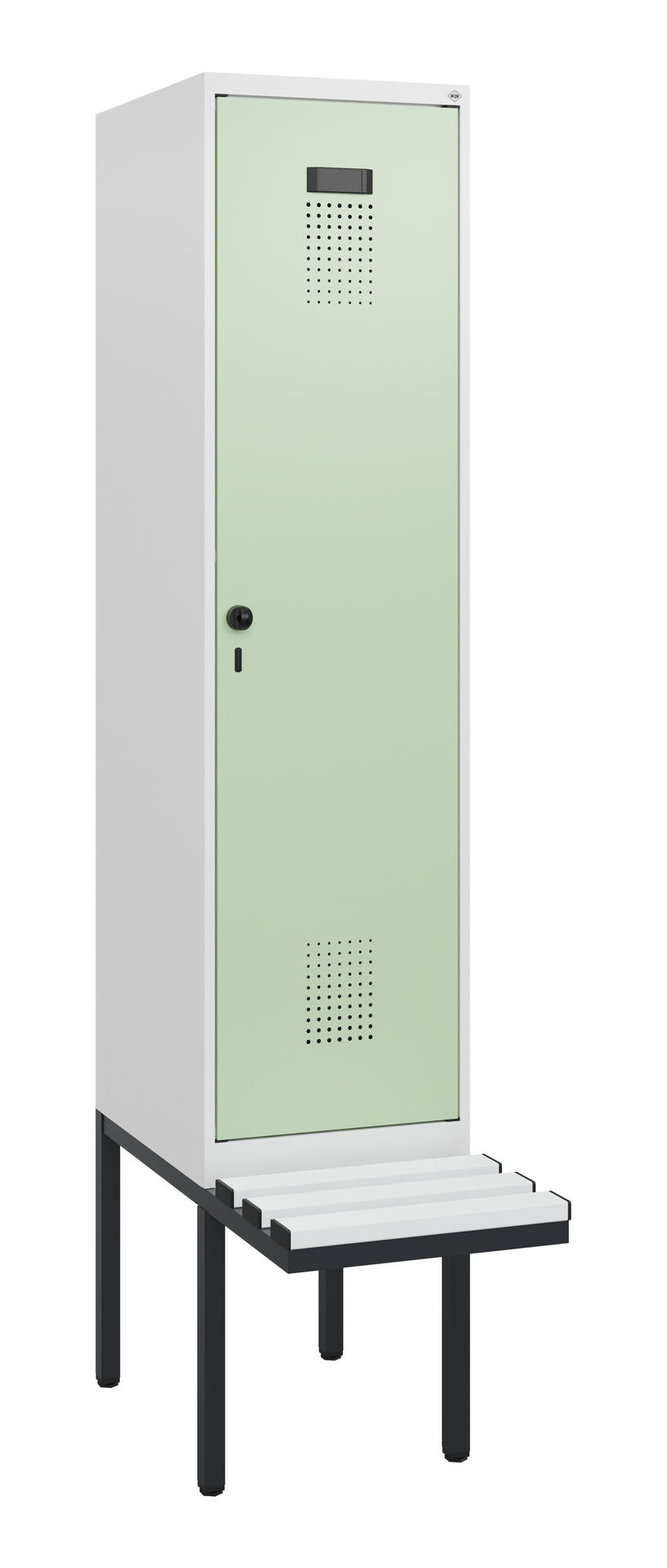 C+P Spind Evolo PLUS, Bank, 1 Abteil, 1950x400x815