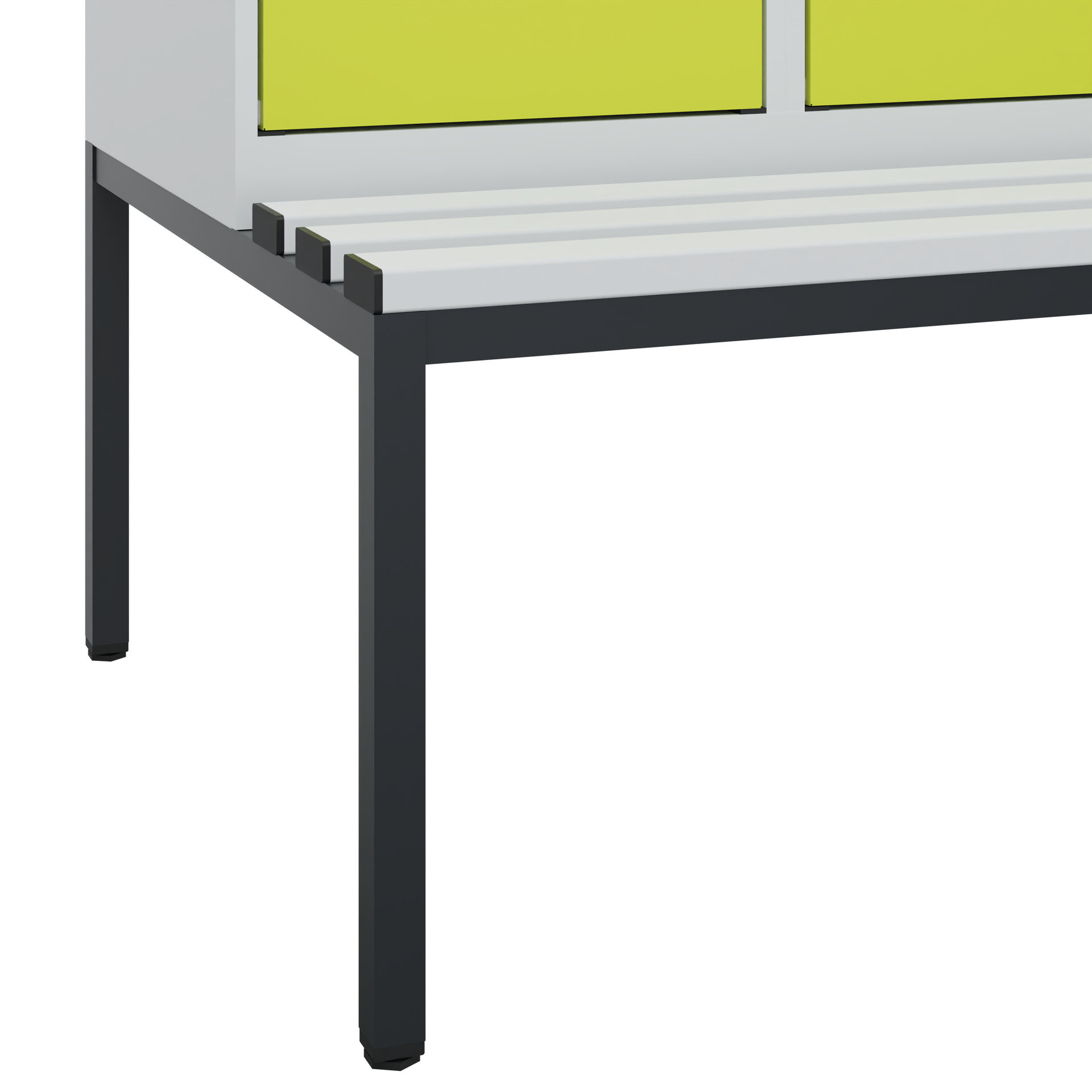 C+P Doppelstock-Spind Evolo PLUS, Bank, 6 Fächer, 