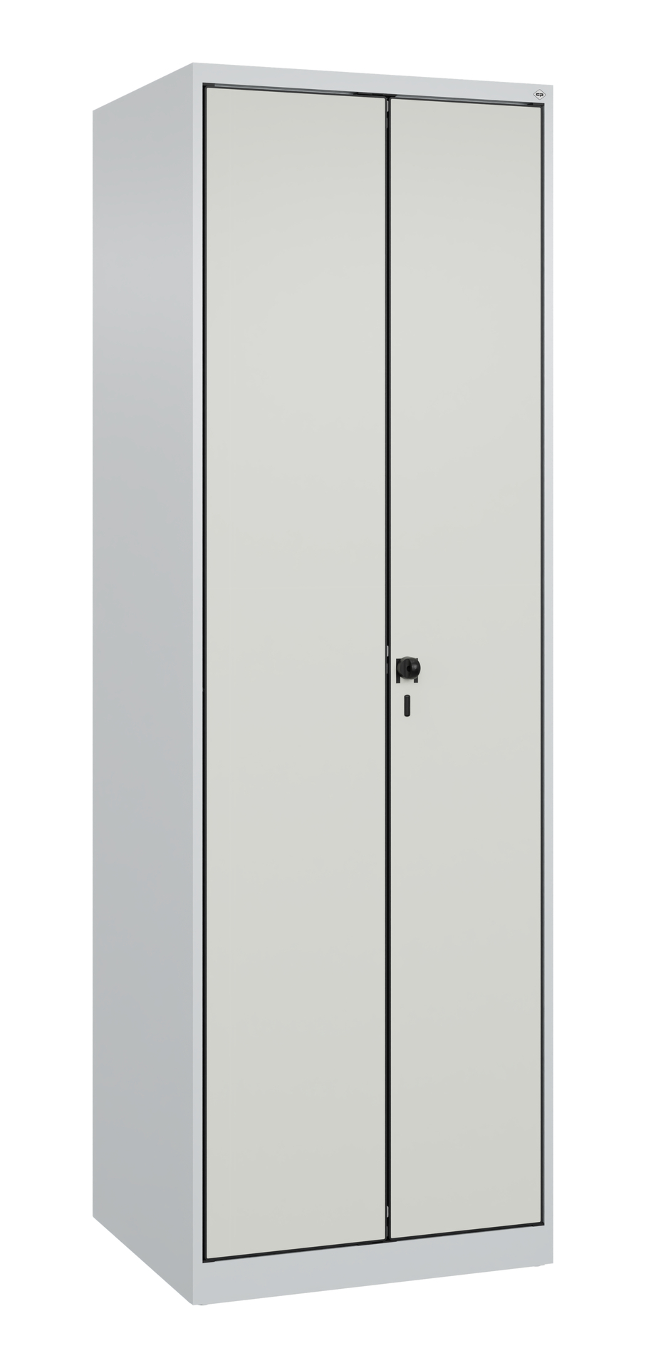 C+P Putzmittel-Spind Evolo PLUS, 2 Abteile, 1850x600x500mm
