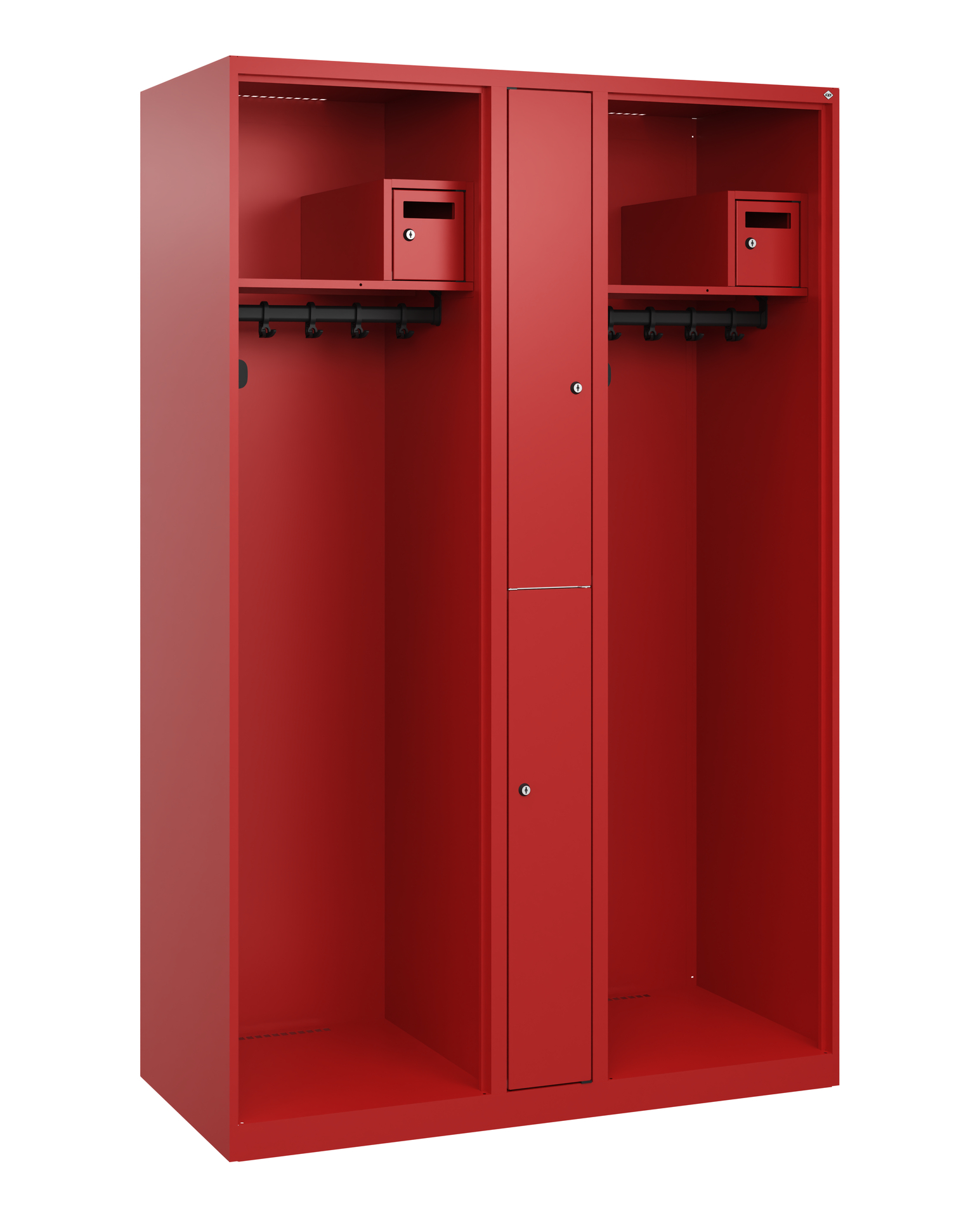 C+P Feuerwehrspind Maxi, 2 Fächer, 1850x1200x500mm