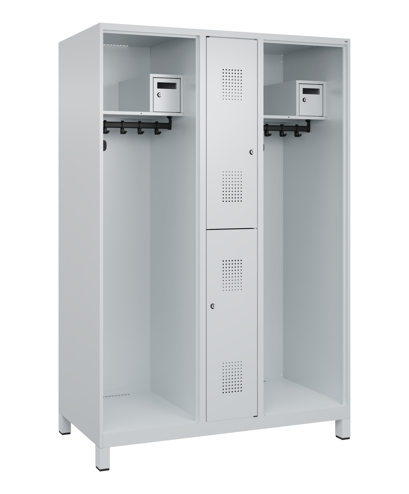 C+P Feuerwehrspind Maxi, 2 Fächer, 1850x1300x600mm