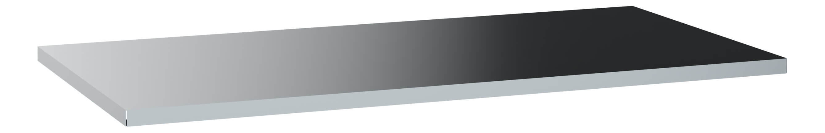 C+P zinc-plated shelves, reinforced, load 110 kg Acurado, 26x1195x557mm