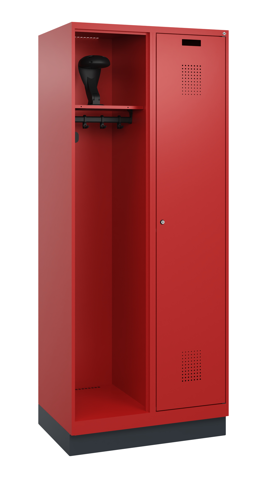 C+P Feuerwehrspind Kombi, 1 Abteil, 1850x800x500mm