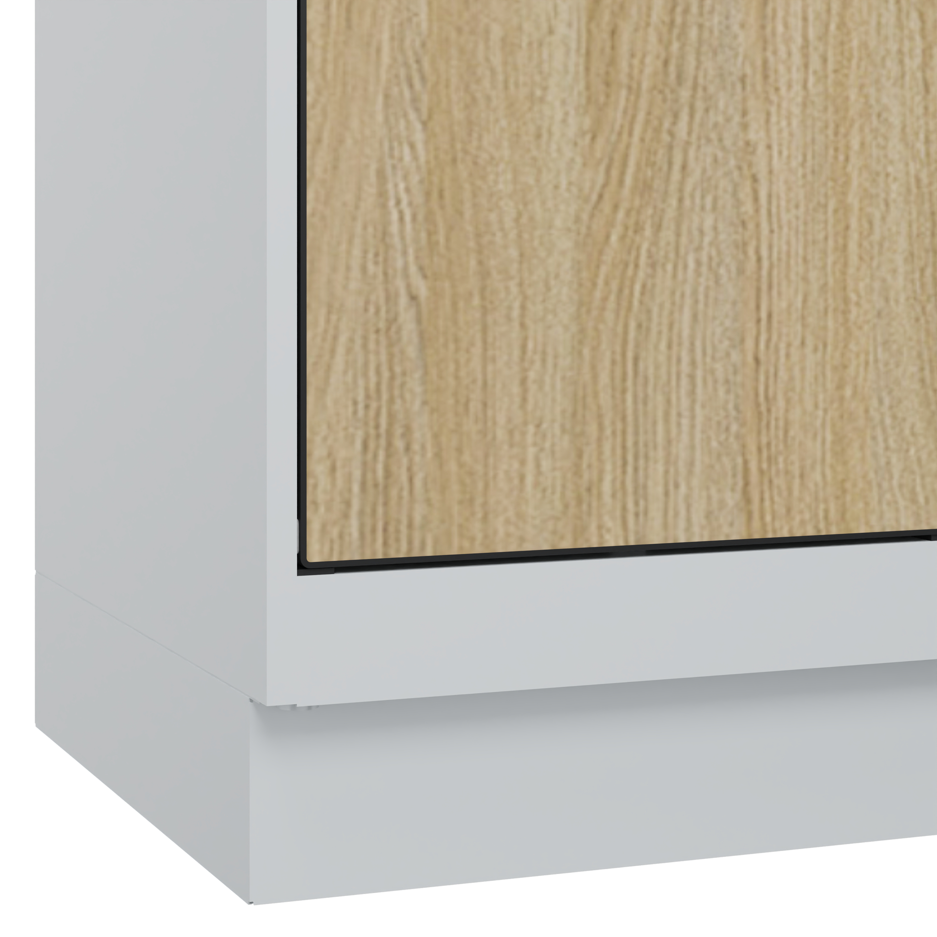 C+P Schlie�fachschrank Evolo PLUS, Sockel, 8 F�cher, 1950x800x500mm