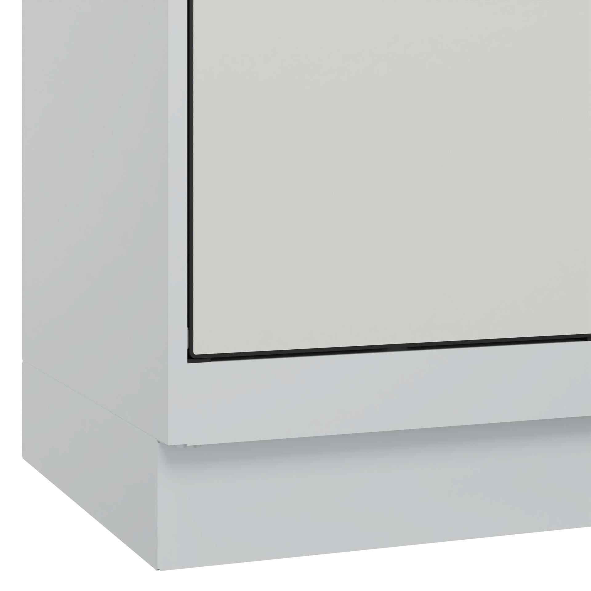 C+P Schlie�fachschrank Evolo PLUS, Sockel, 6 F�cher, 1950x800x500mm