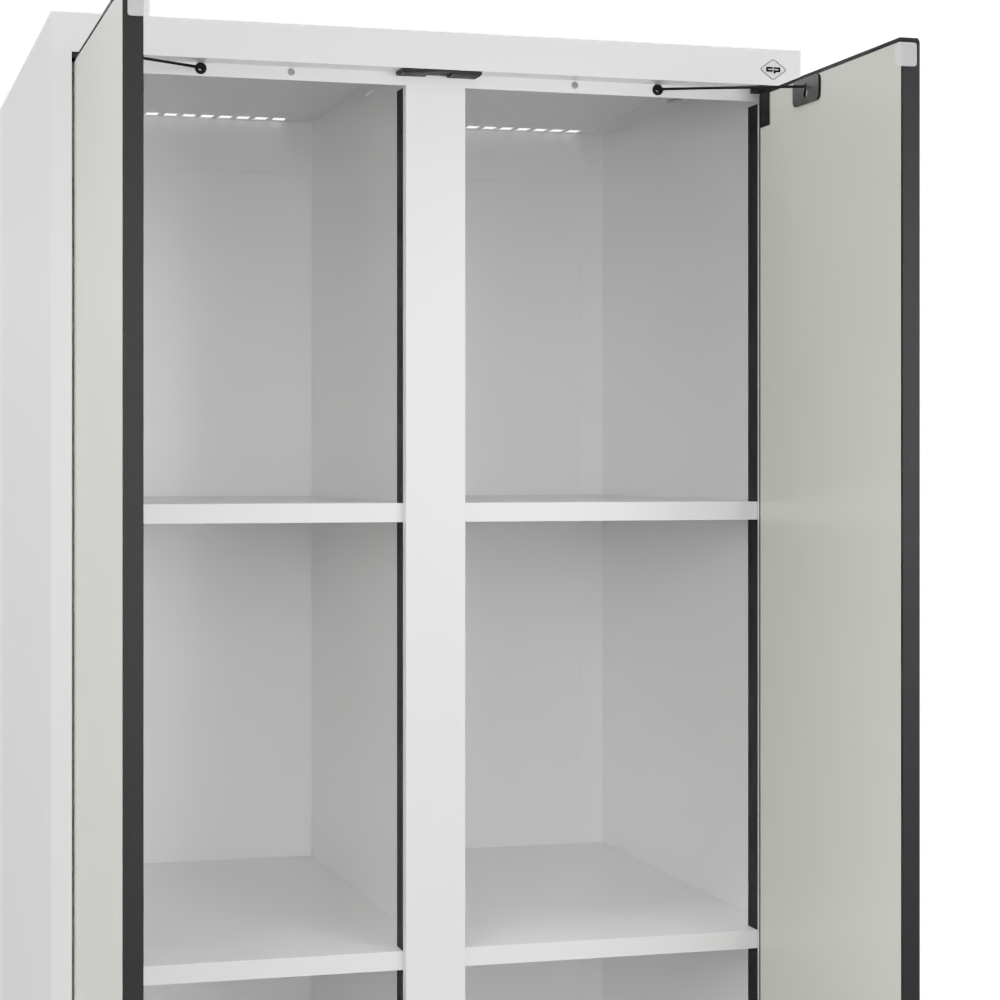 C+P Aufbewahrungsspind Evolo PLUS, 2 Abteile, 1850x600x500mm C+P Aufbewahrungsspind Evolo PLUS, 2 Abteile, 1850x600x500mm