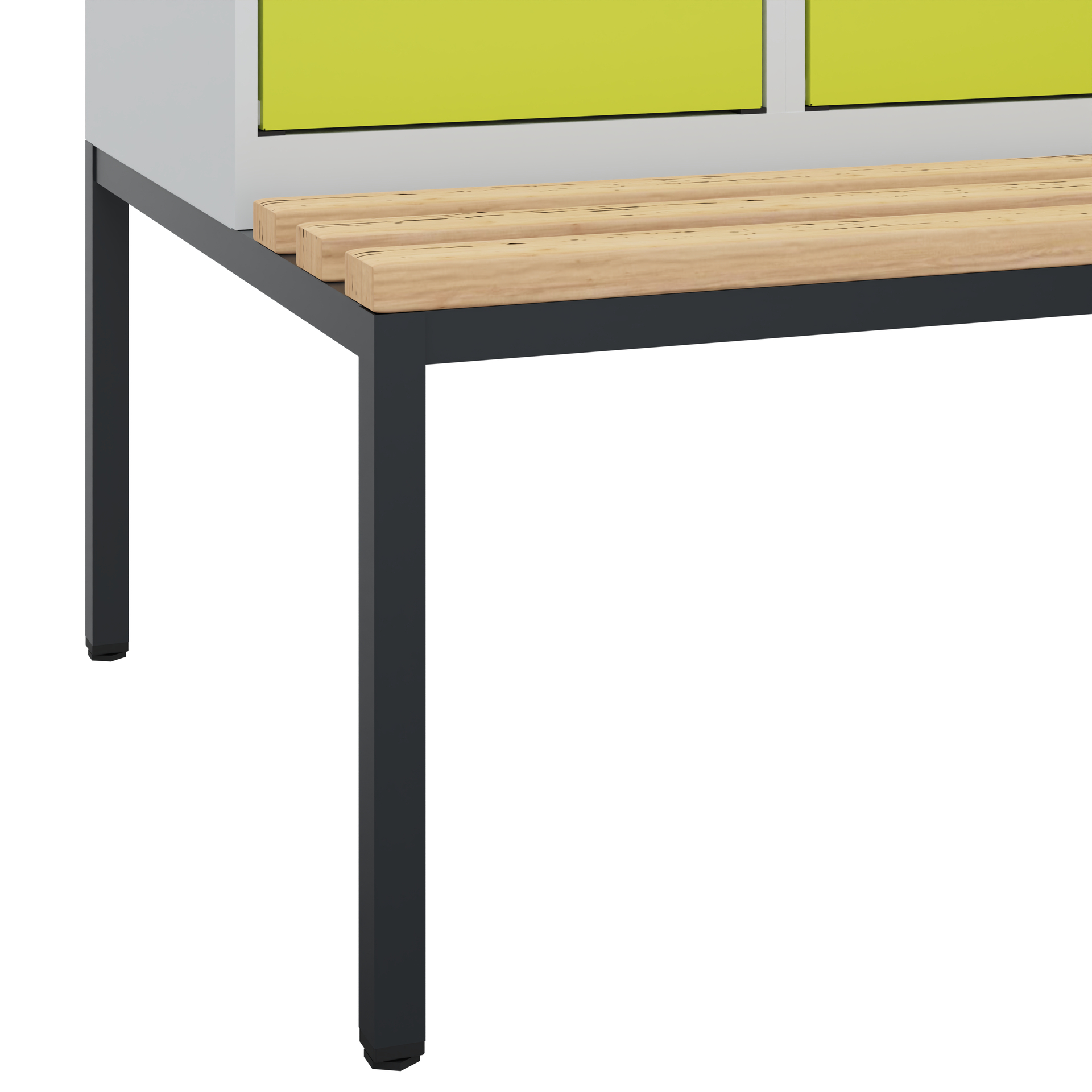 C+P Doppelstock-Spind Evolo PLUS, Bank, 6 Fächer, 