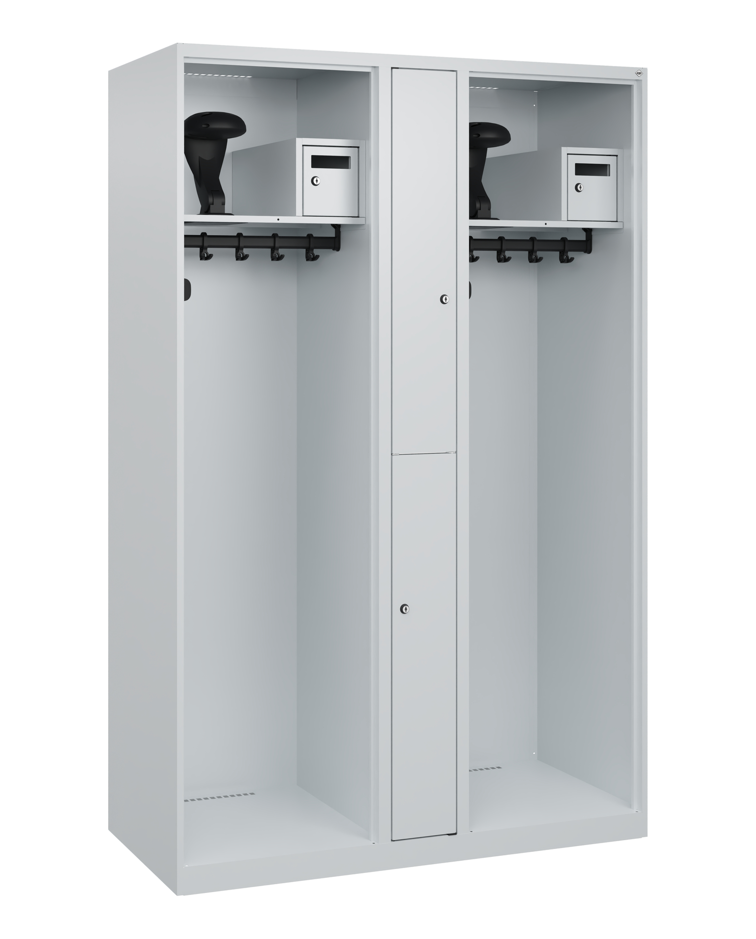 C+P Feuerwehrspind Maxi, 2 Fächer, 1850x1200x500mm