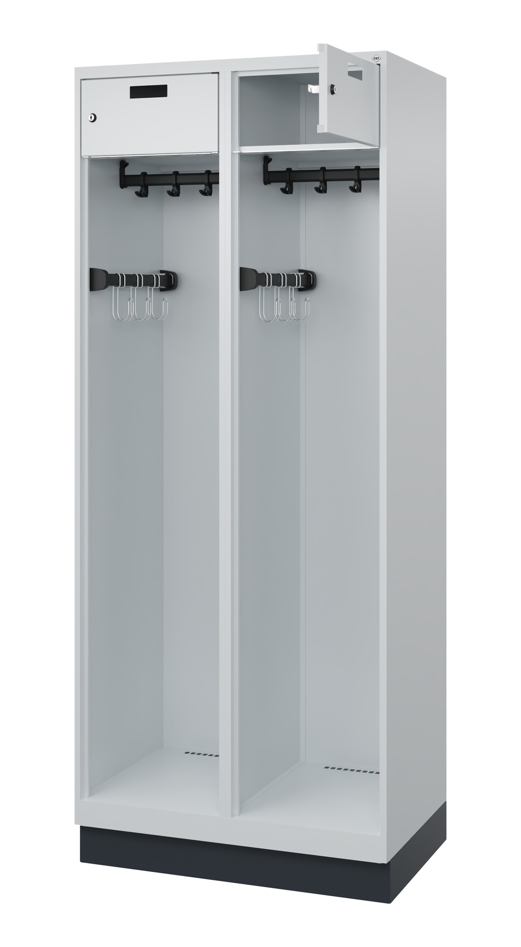 C+P Feuerwehrspind Praktus, 2 Abteile, 1850x800x50