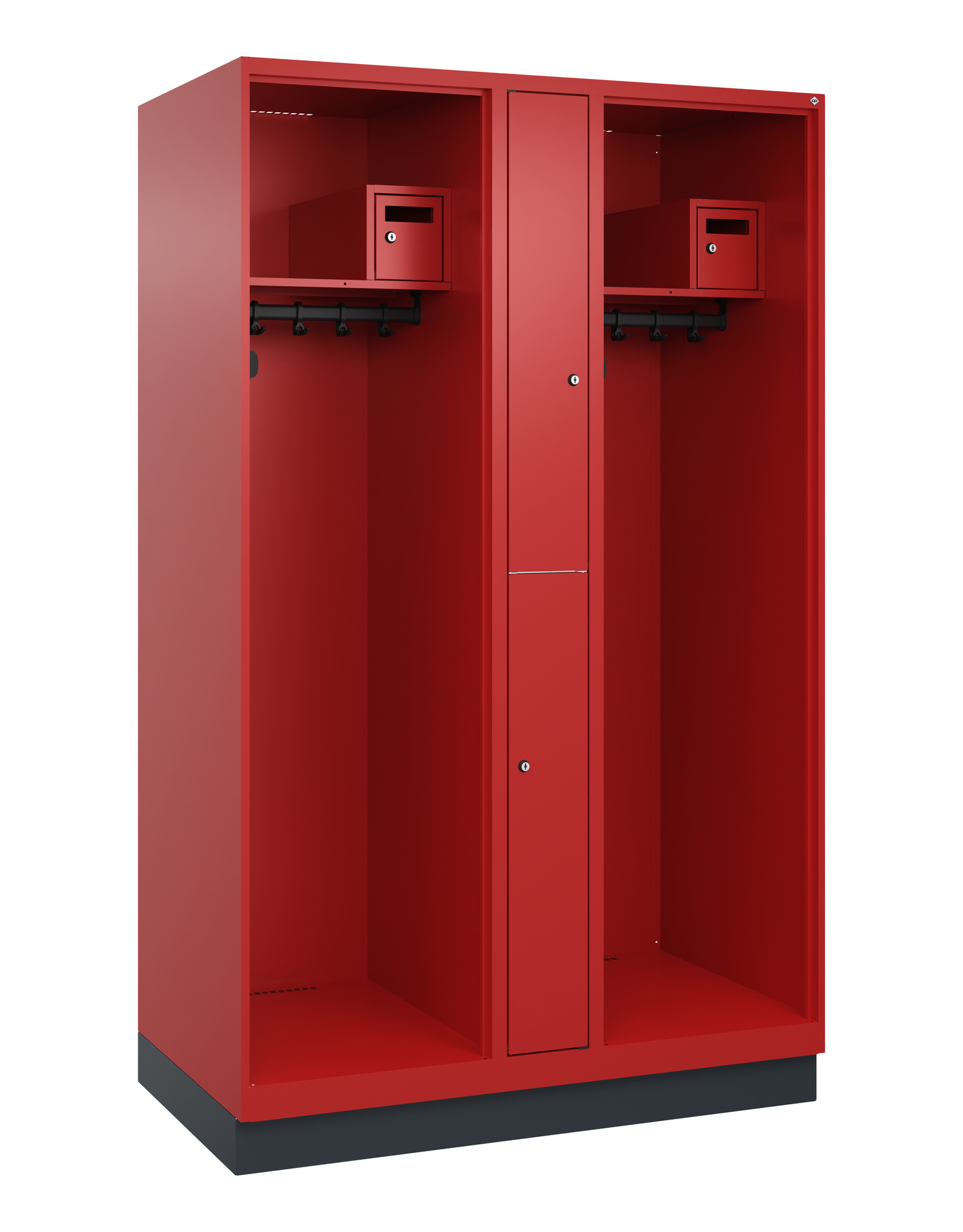 C+P Feuerwehrspind Maxi, 2 Fächer, 1850x1200x600mm