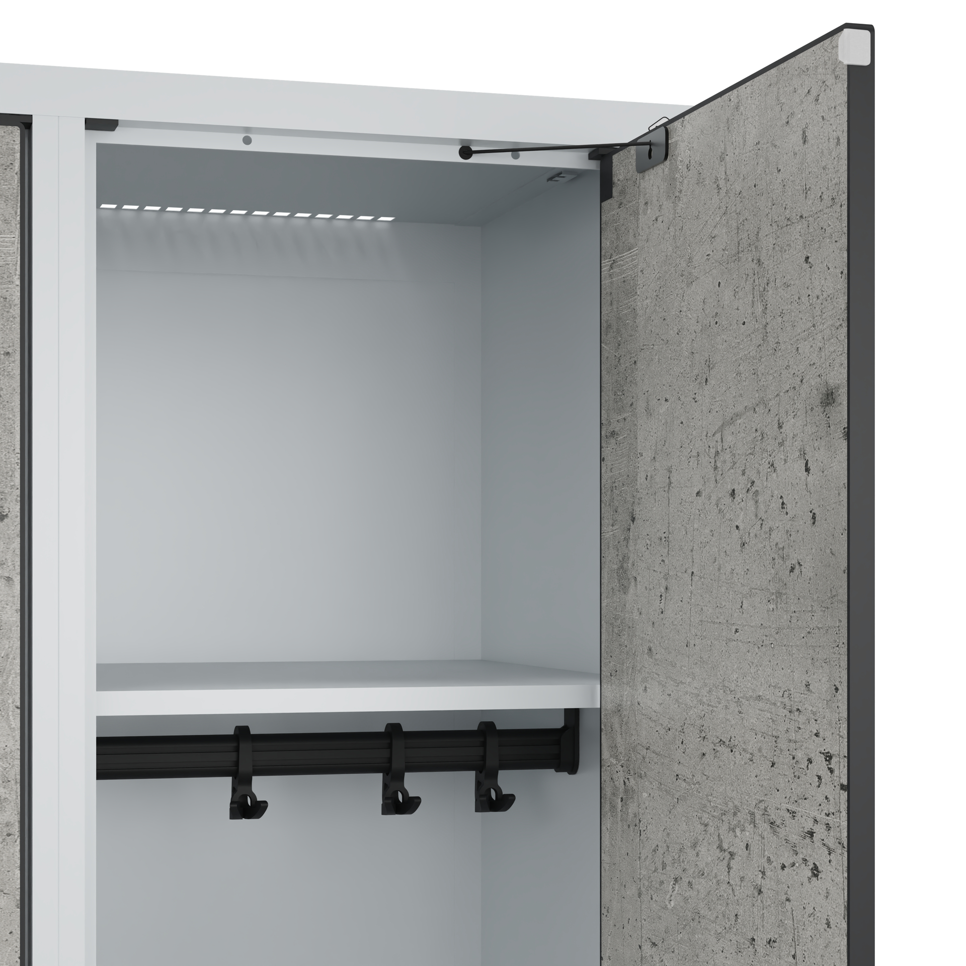 C+P Spind Evolo PLUS, F��e, 1 Abteil, 1950x400x500mm