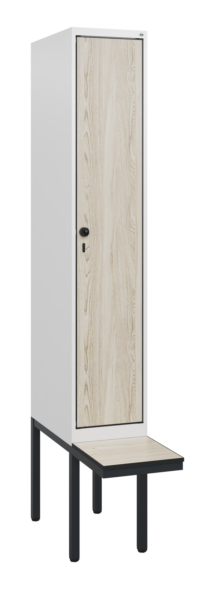 C+P Spind Evolo PLUS, Bank, 1 Abteil, 1950x300x815mm