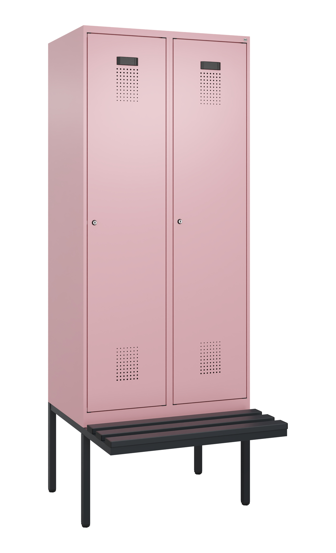C+P Spind Evolo PLUS, Bank, 2 Abteile, 2120x800x81