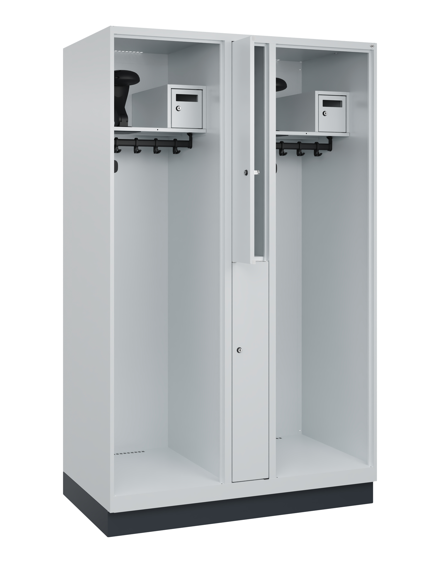 C+P Feuerwehrspind Maxi, 2 Fächer, 1850x1200x600mm