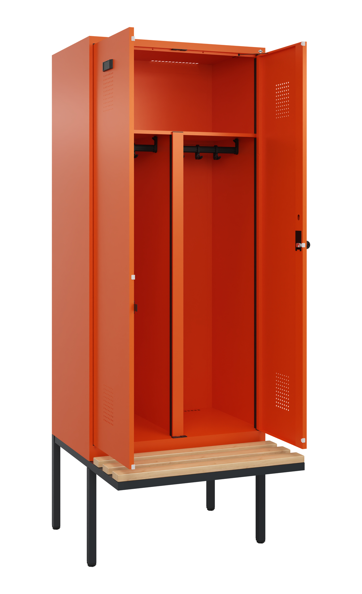 C+P PSA Doppel-Spind Evolo PLUS, Bank, 2 Abteile, 