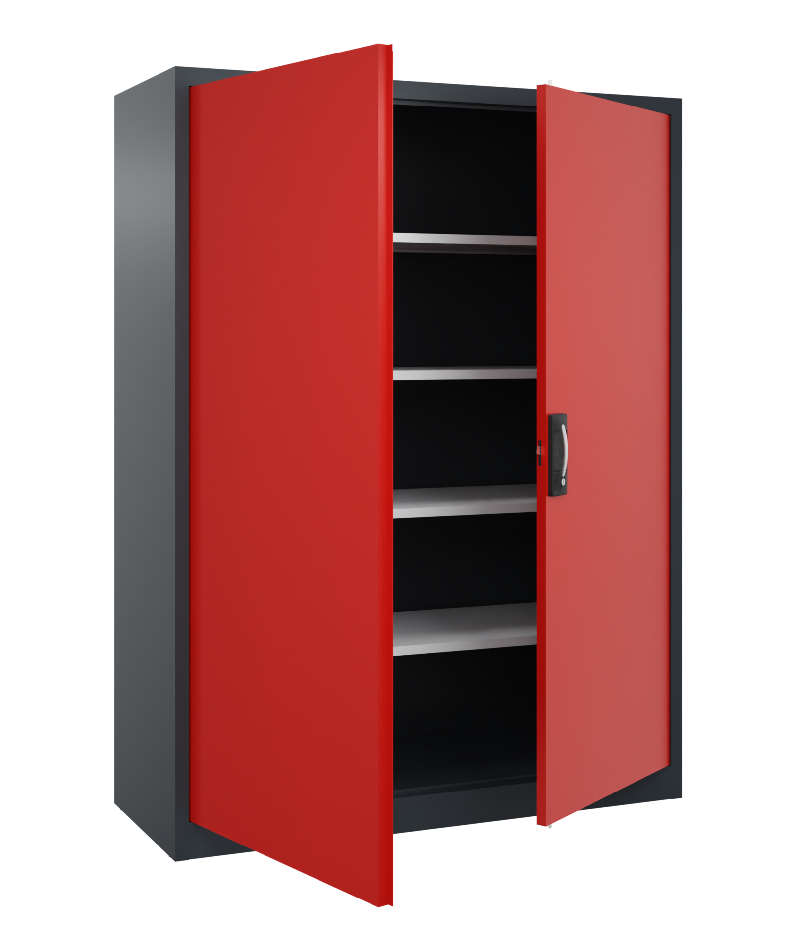 C+P Büroschrank, Acurado, 1950x1500x500mm, 7016/3020