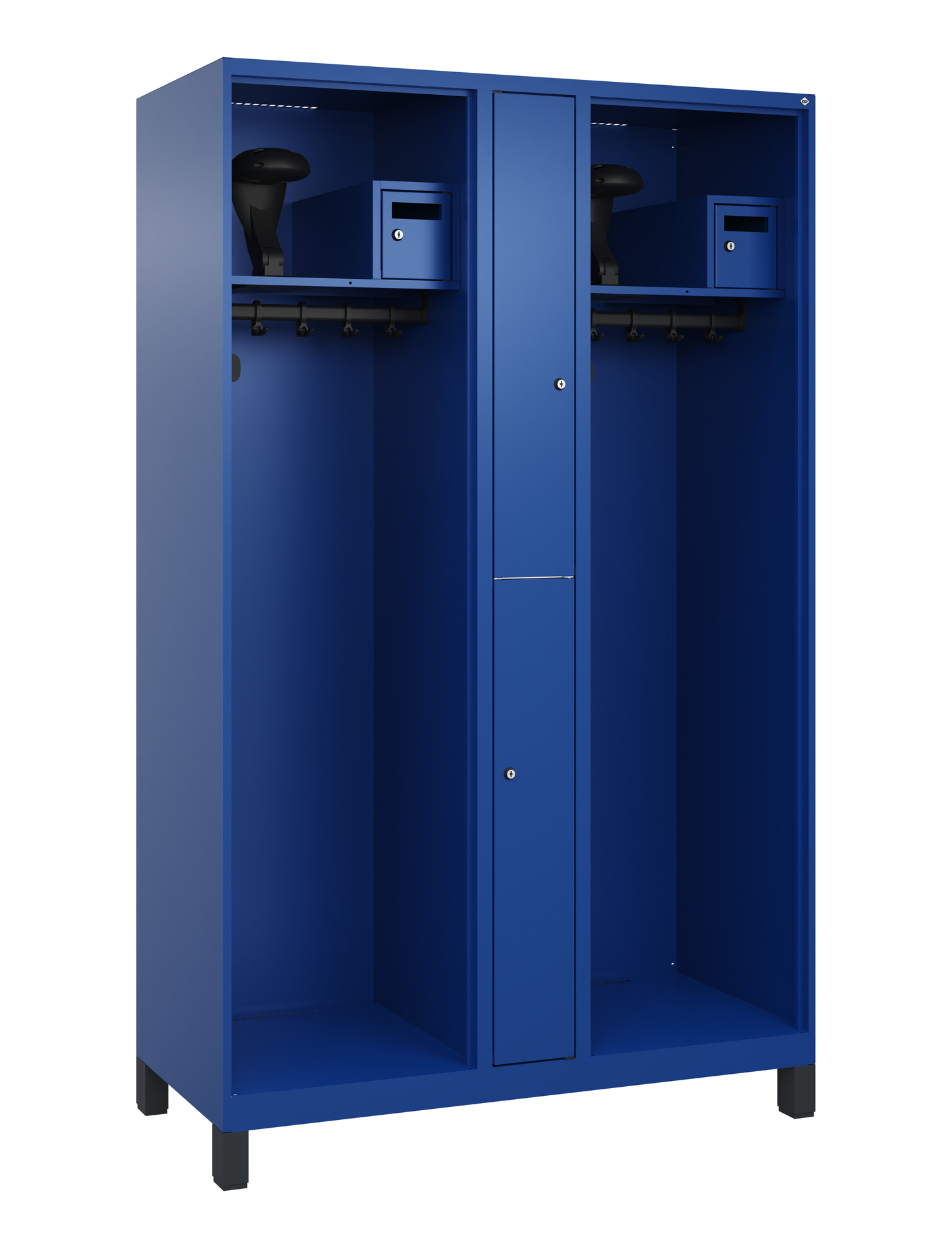 C+P Feuerwehrspind Maxi, 2 Fächer, 1850x1200x500mm