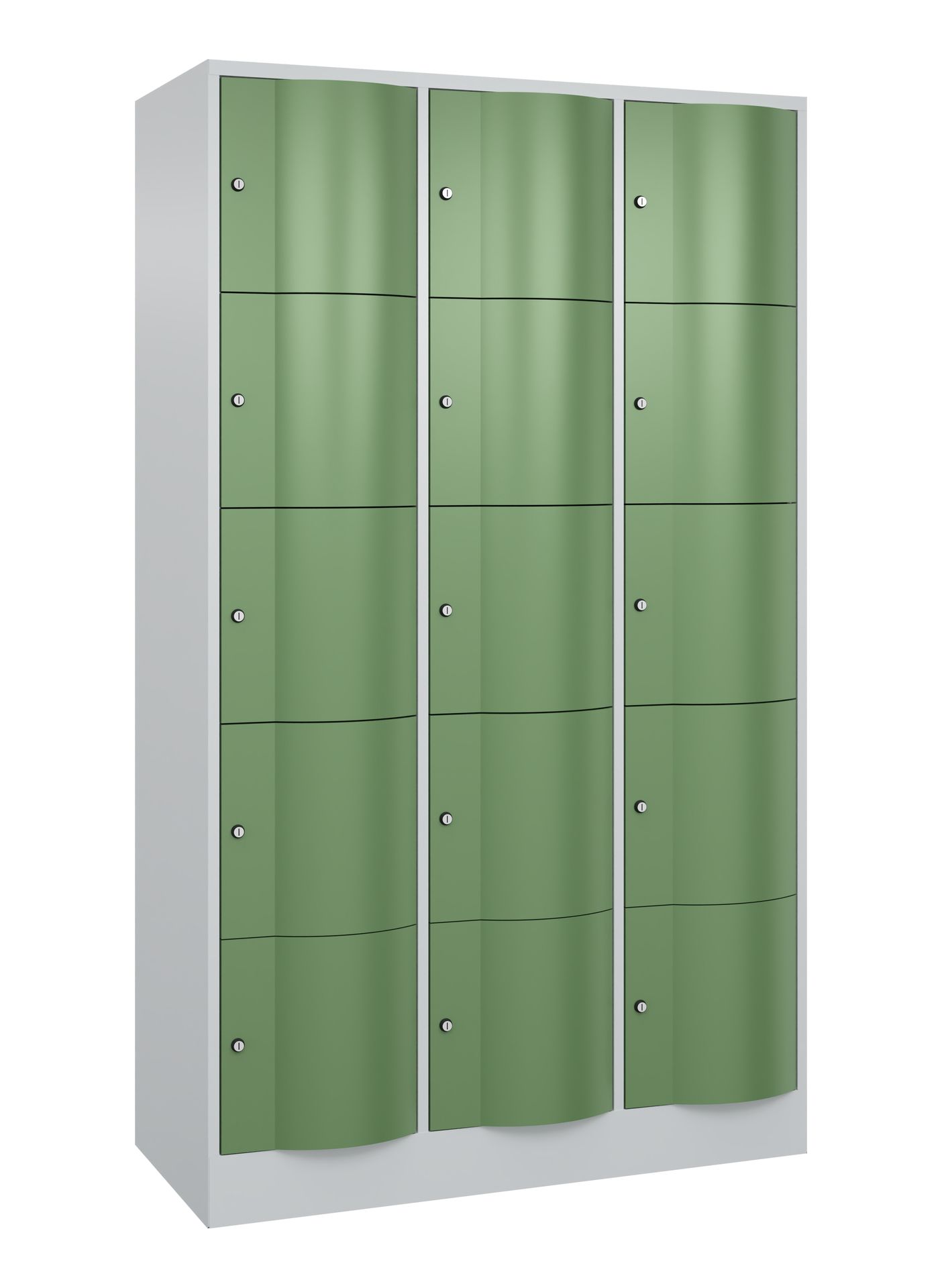 C+P Schließfachschrank Resisto, H1950xB1148xT540mm